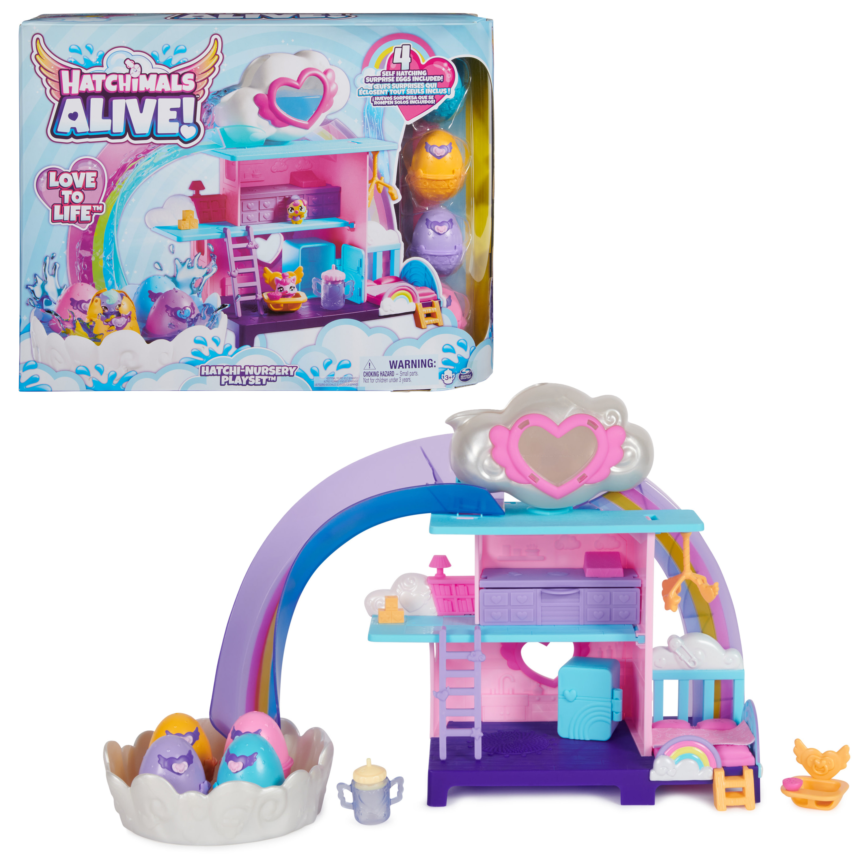 Hatchimals - Water Hatch - Nursery Playset, Kinderkamer Speelset