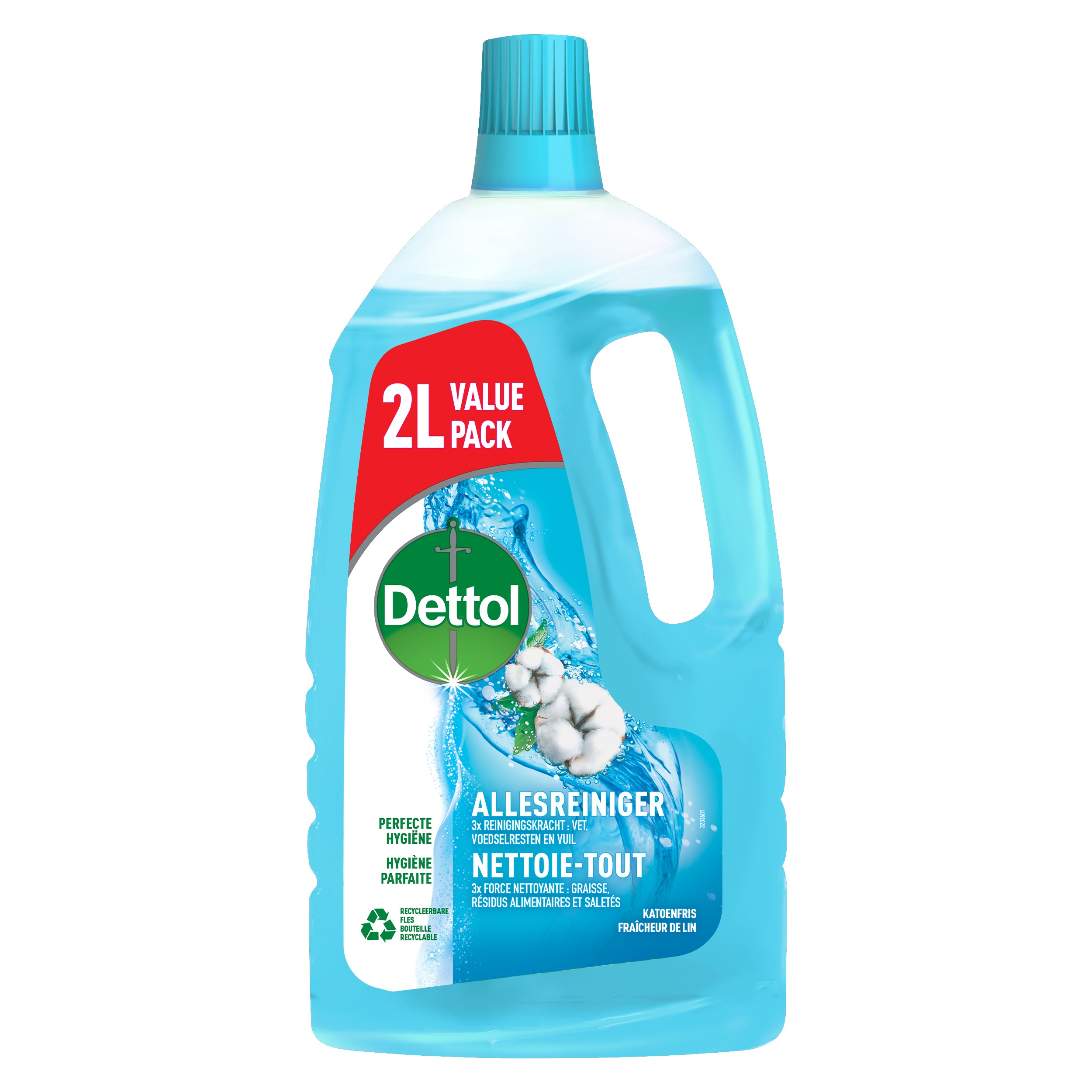 Dettol Allesreiniger Perfecte Hygiene Katoenfris - 2 l