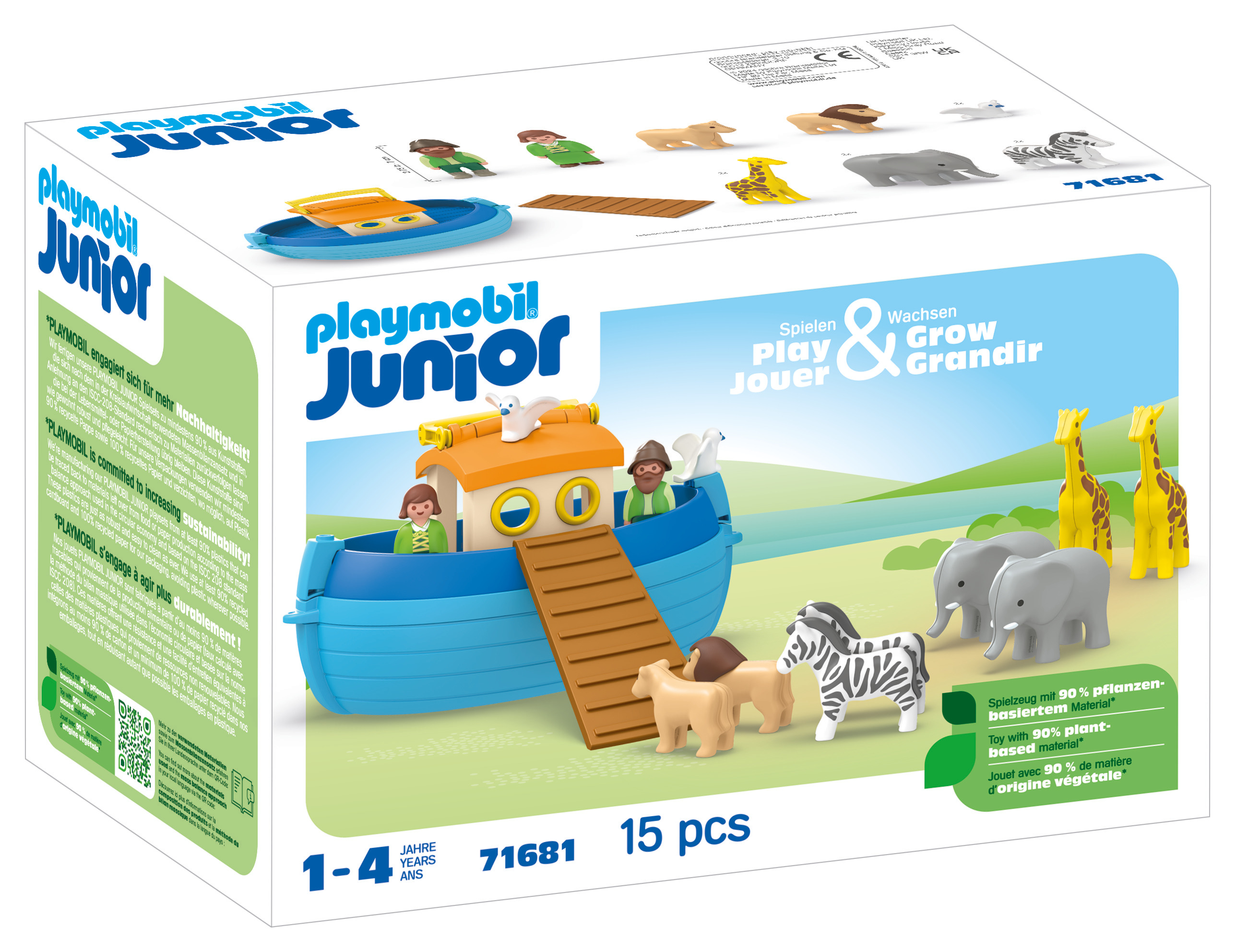 Playmobil Junior 71681 Meeneem Ark van Noach