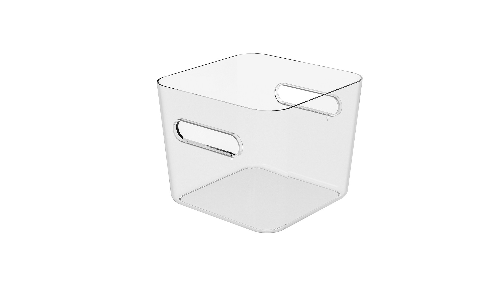 Smartstore Bewaardoos Compact Square L 20x20x16 cm - Transparant - Koelkastdoos - by Orthex