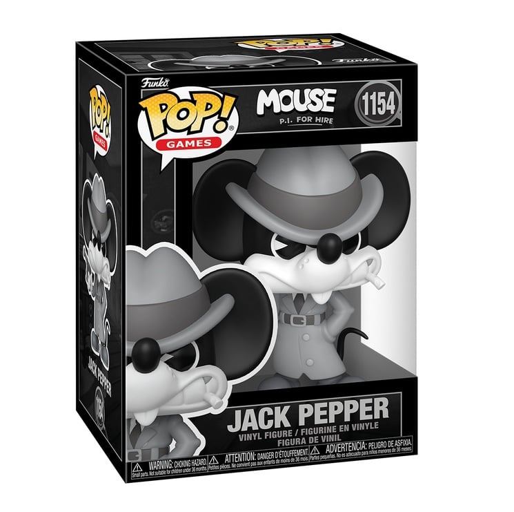 Funko Pop! Games - Mouse P.I. for Hire: Jack Pepper 1154