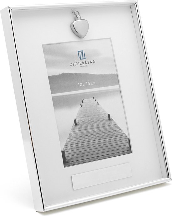 Zilverstad Fotokader Memory 10x15 cm met Ashouder