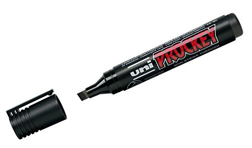 Uni-Ball Prockey Marker Schuine Punt Zwart