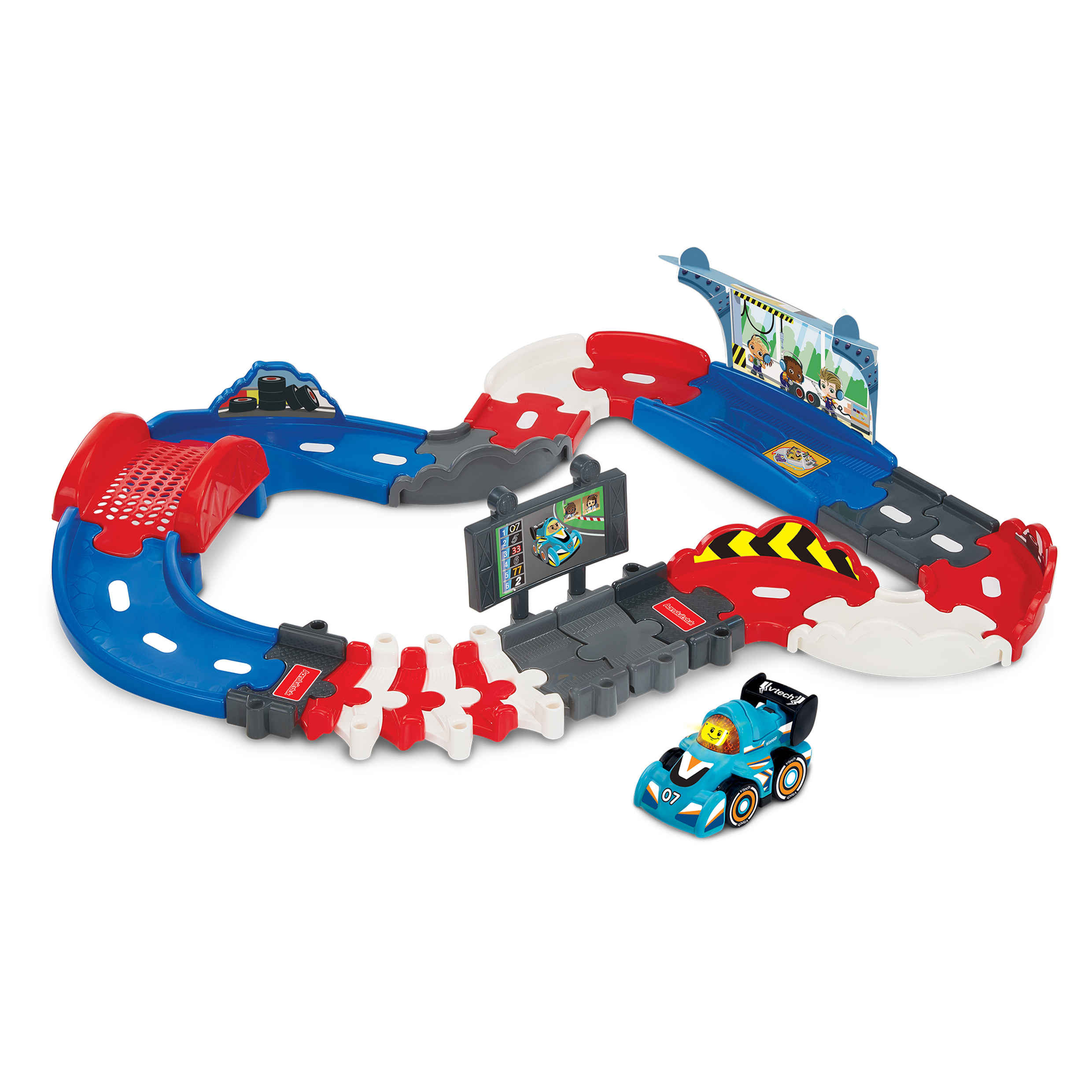 VTech Toet Toet Auto's Raceauto - Super Pistop met Willem Winnaar