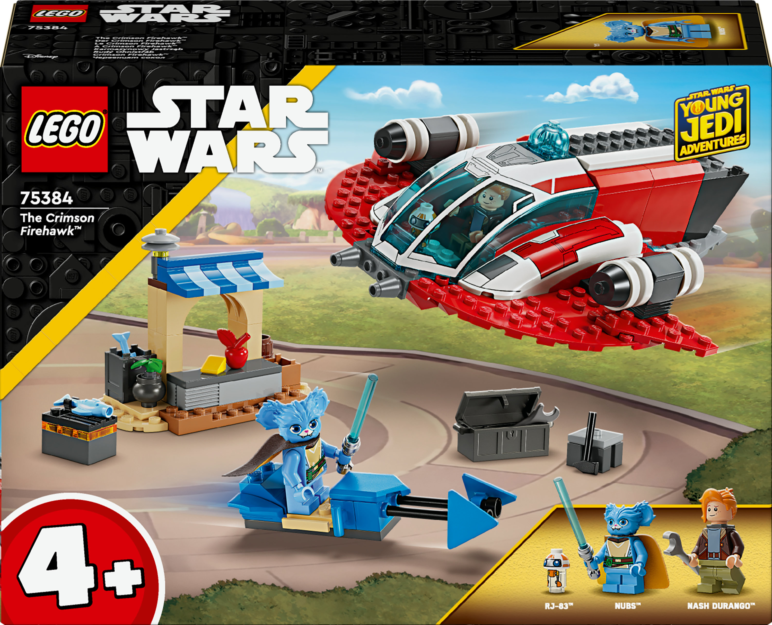 LEGO Star Wars 75384 De Crimson firehawk