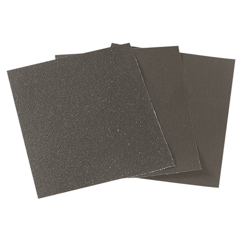 Wolfcraft Vel Schuurdoek voor Hout/Metaal K120 Los - 230x280 mm