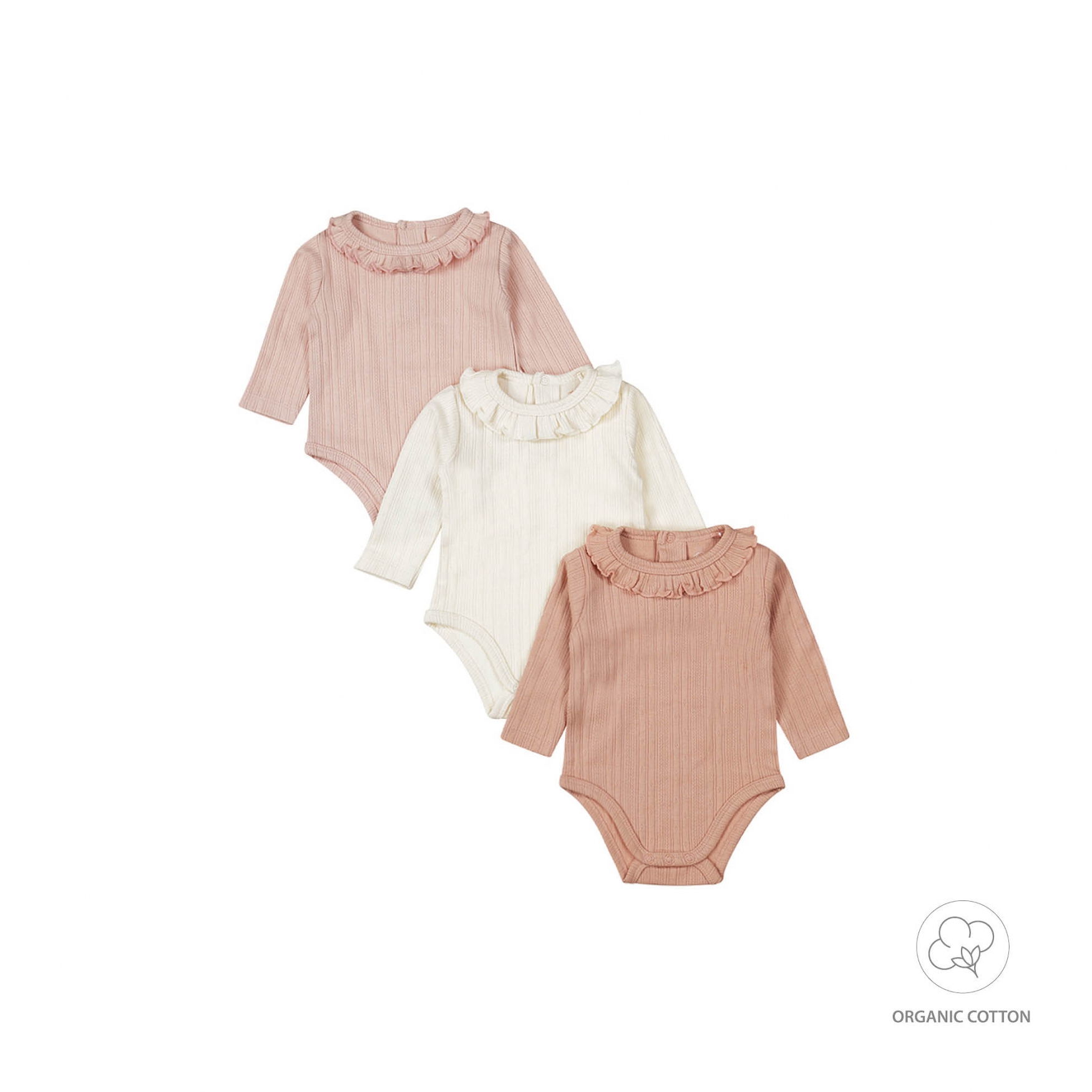Dirkje Body Nb Meisjes Lm 3 stuks Multi colour - 3 maand