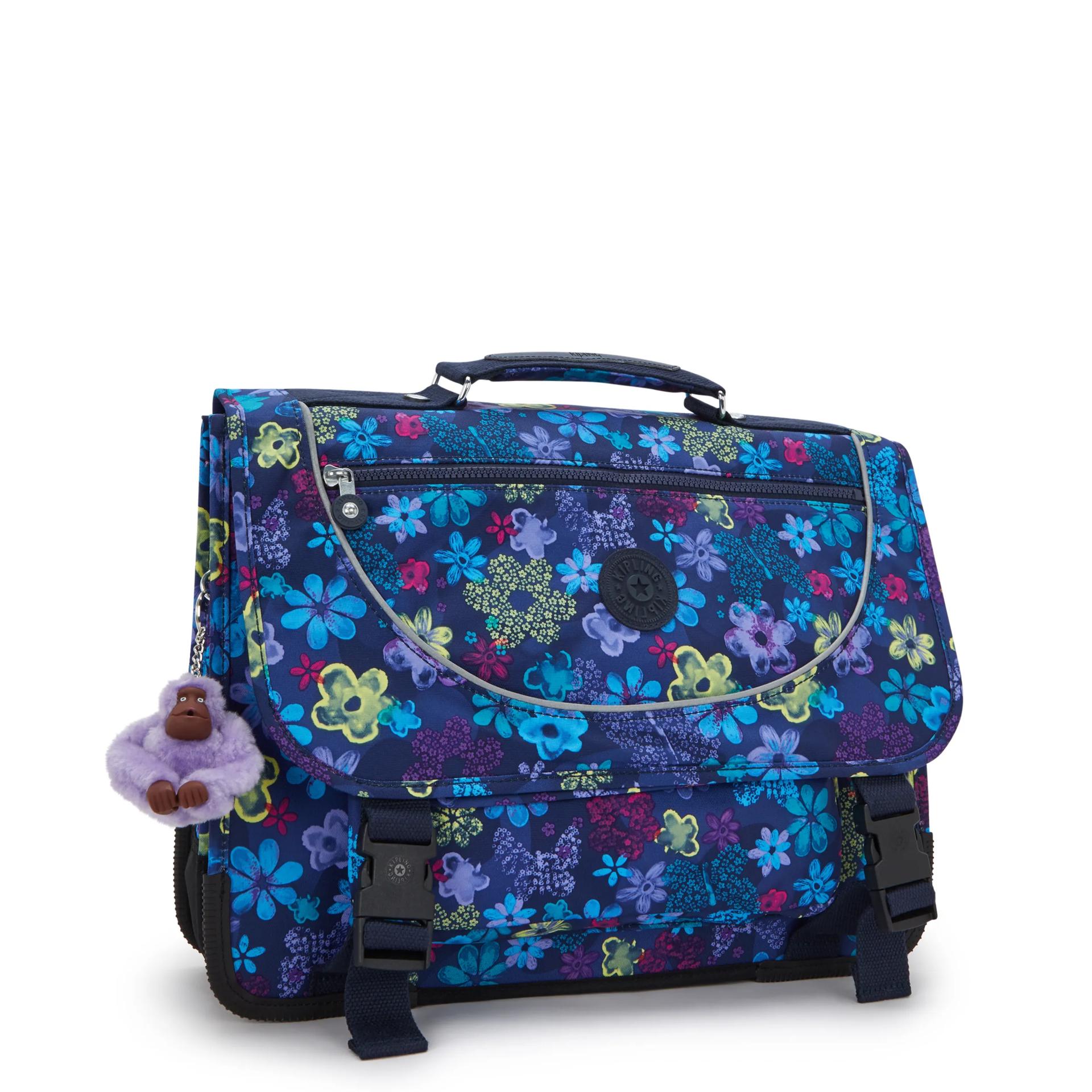 Kipling Boekentas Preppy 15l Dark Flower Stamp 41x33x17.5 cm