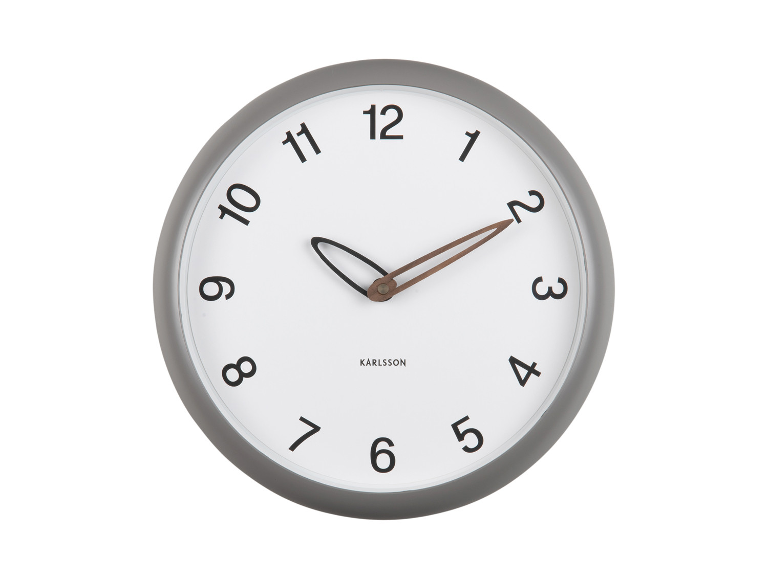 Karlsson Wandklok Bella Dark Grey 30cm