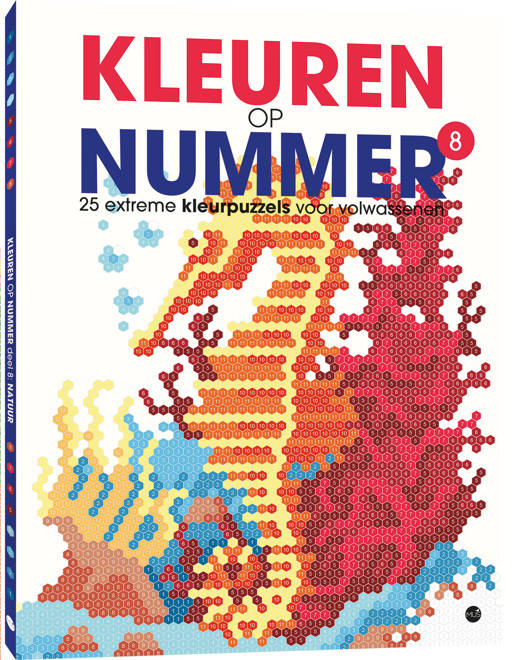 Kleuren op Nummer 8 - Natuur - Kleuren voor Volwassenen