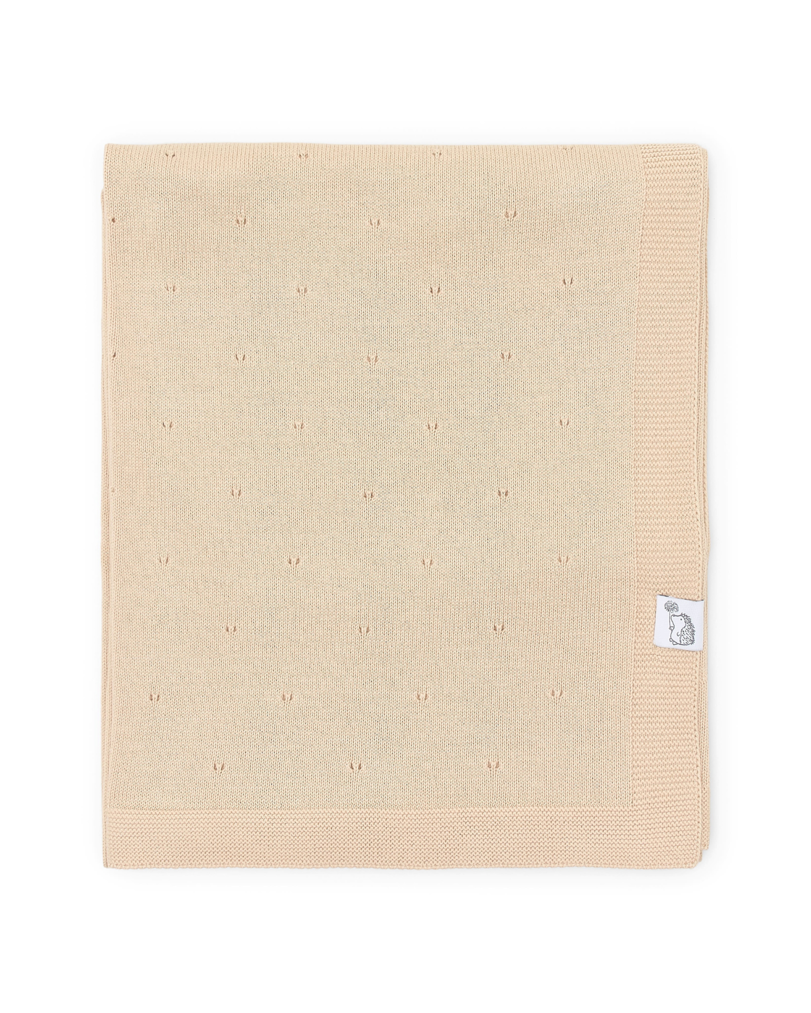 Poetree Deken Wieg Saint-Tropez Katoen Camel 80x100 cm