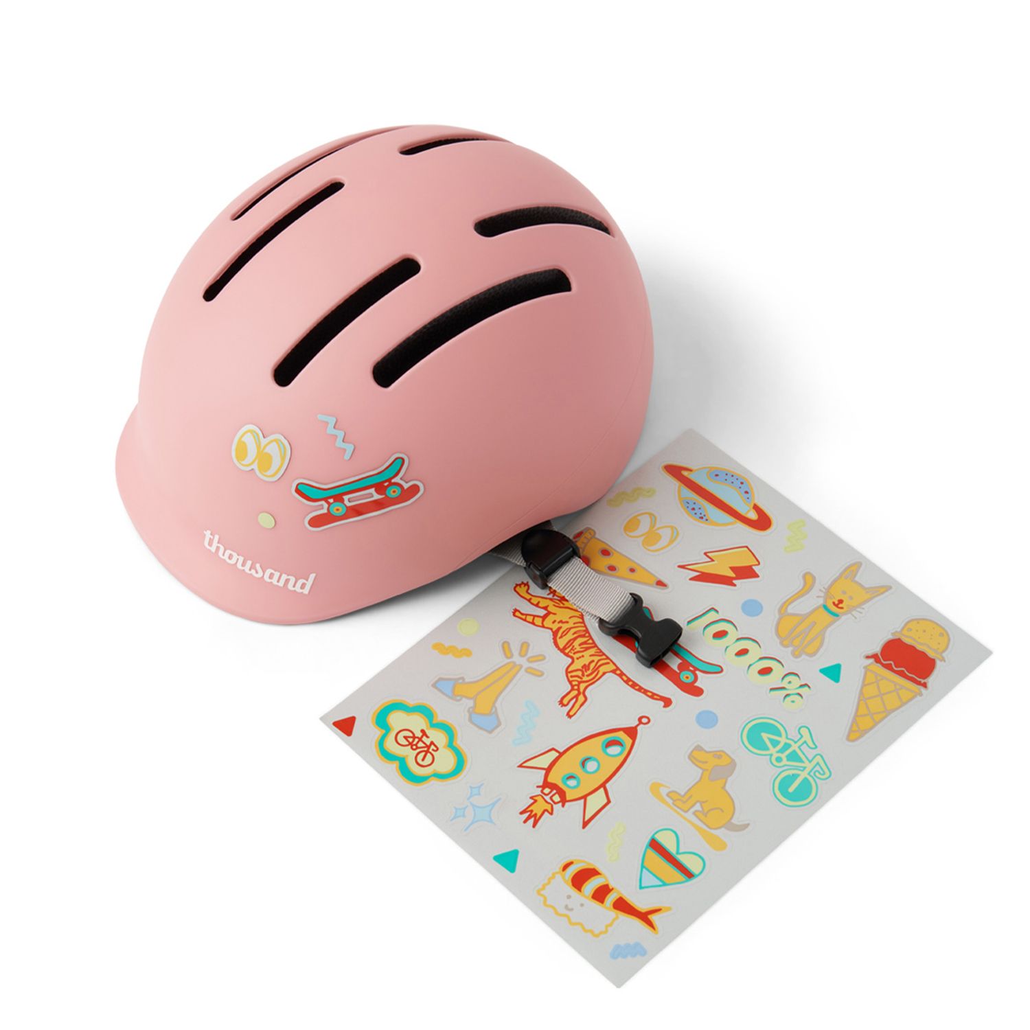 Thousand Fietshelm Plush Pink Junior XXS 45-49 cm