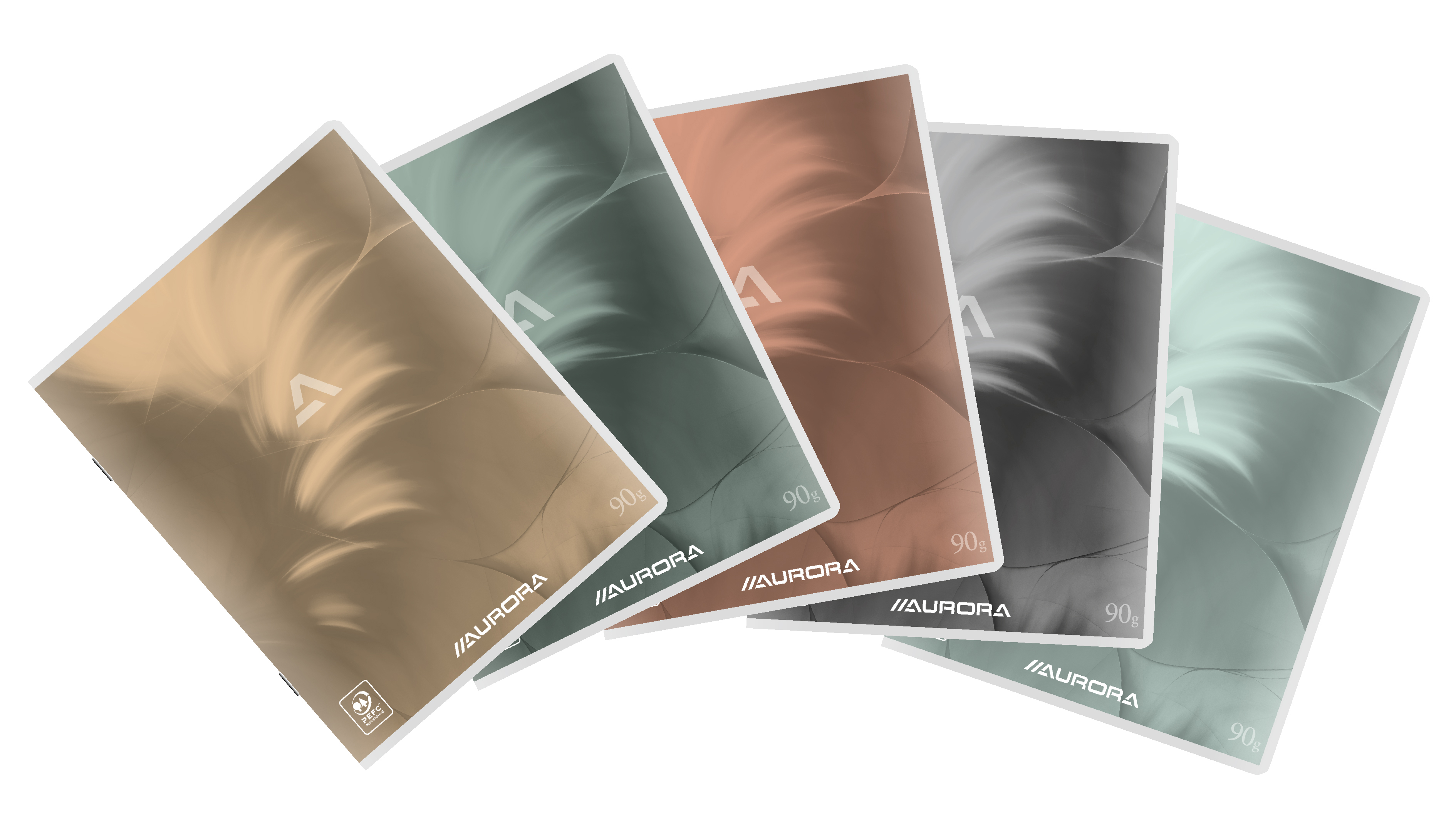 Aurora Schrift A4 Mano Commercieel 210x297 mm - 120 pag. - Kantlijn