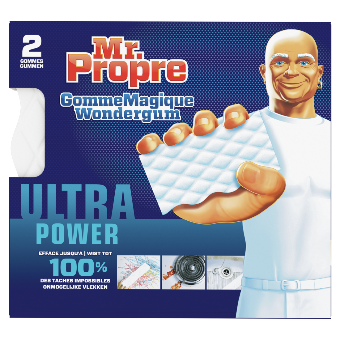 Mr. Propre Wondergom original 2 stuks