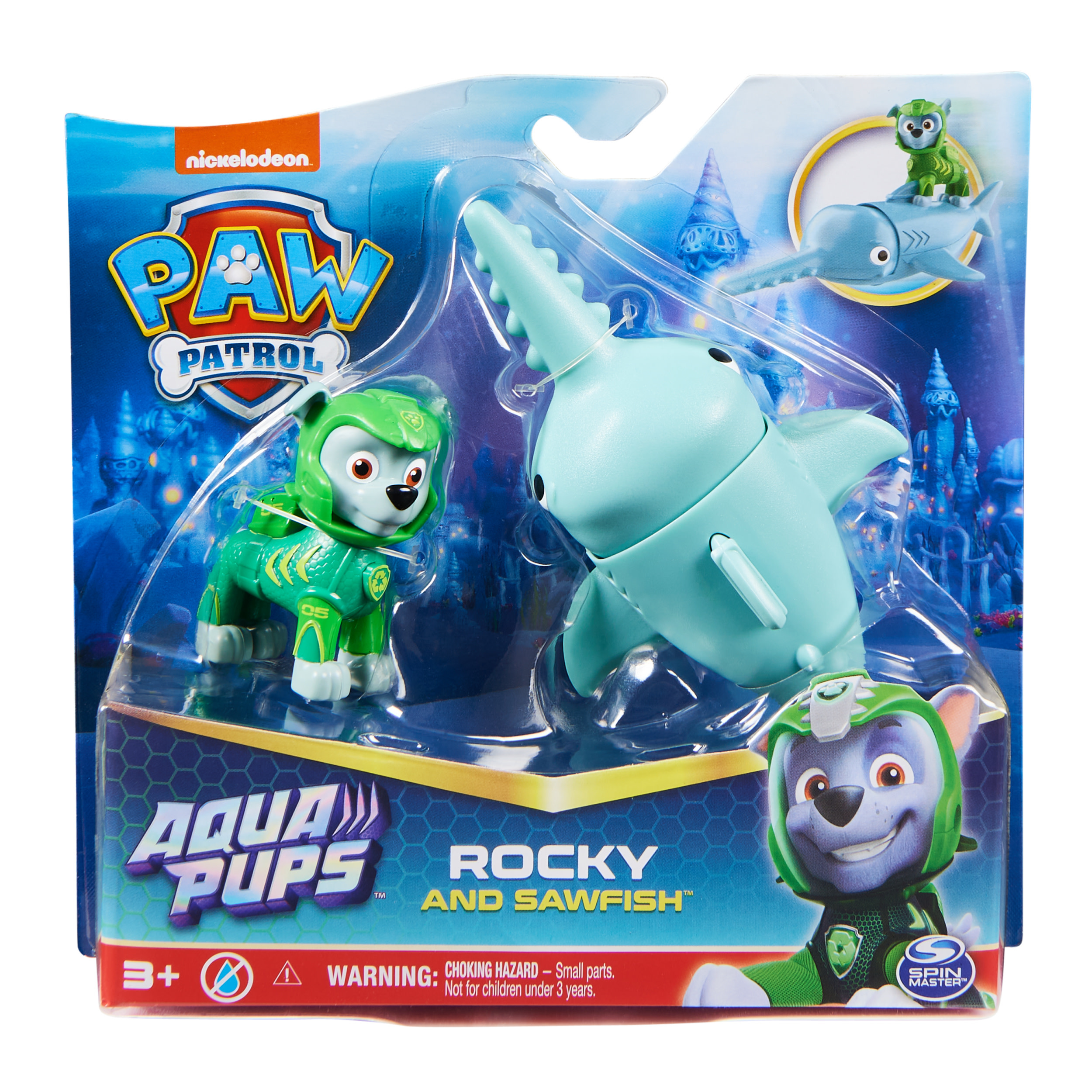 PAW Patrol Aqua Pups, Hero Pups Rocky