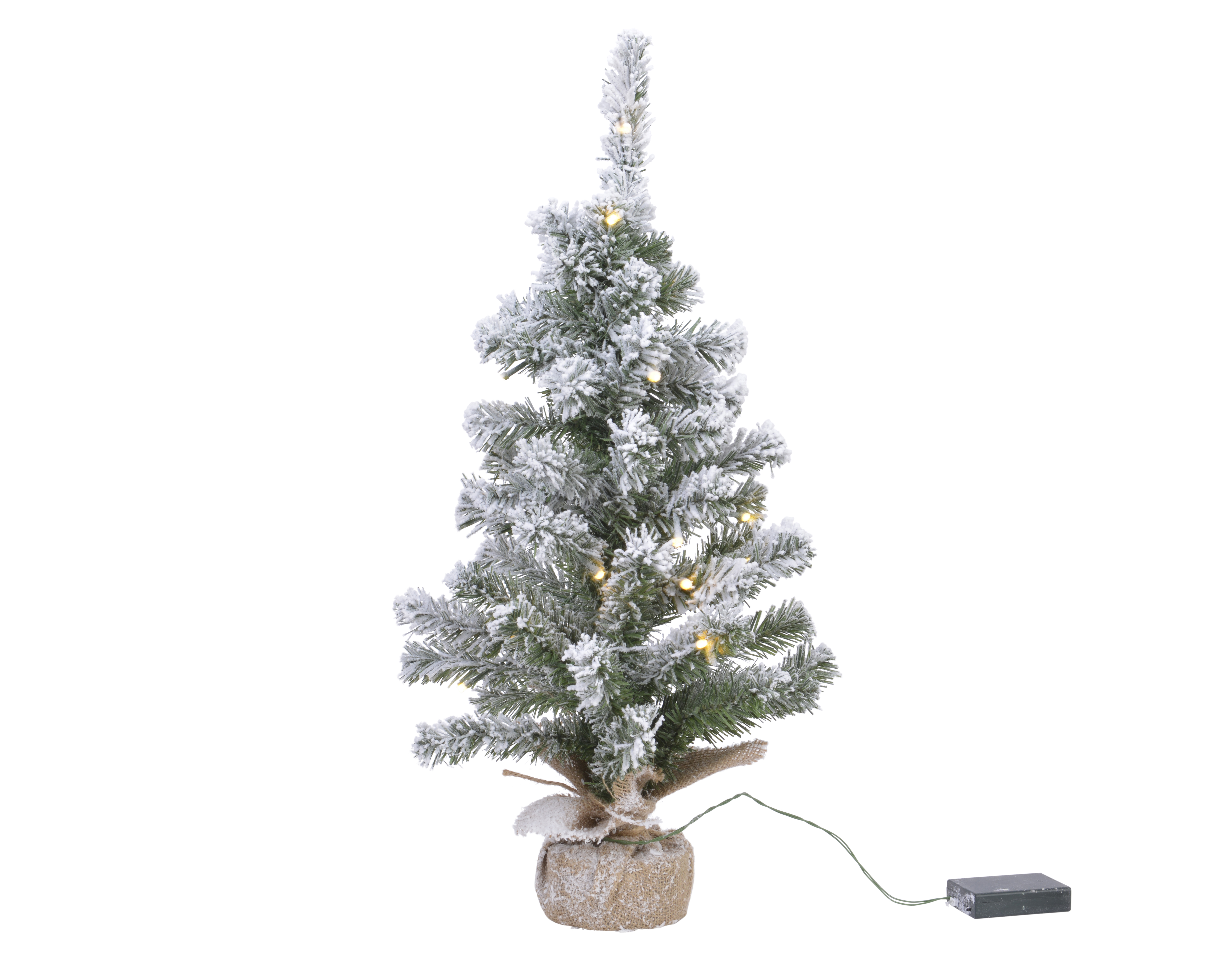 Kerstboom LED Imperial 90cm Met Sneeuw - 50 leds - Warm Wit