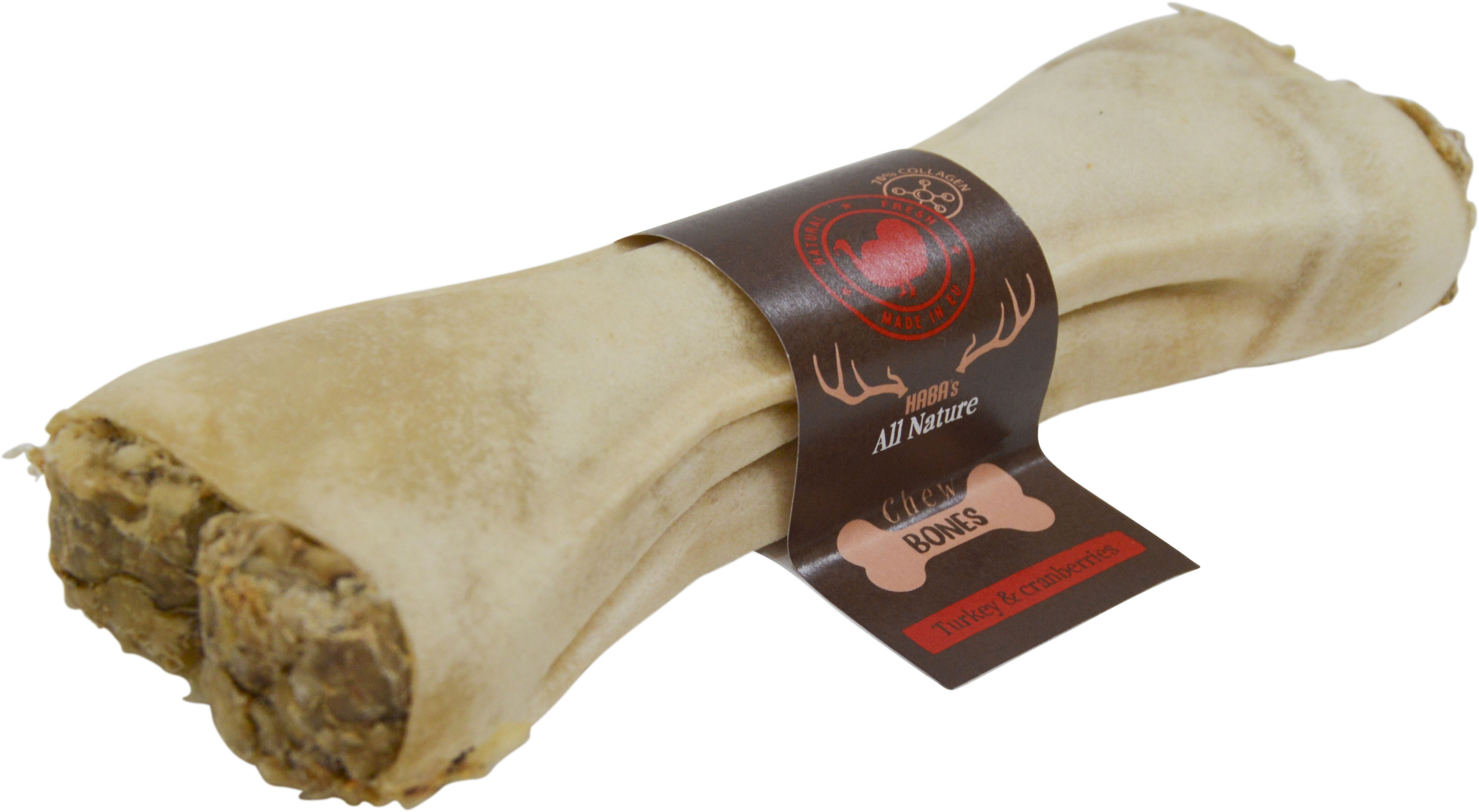 Haba's All Nature Kauwbot Kalkoen met Veenbessen 210 g