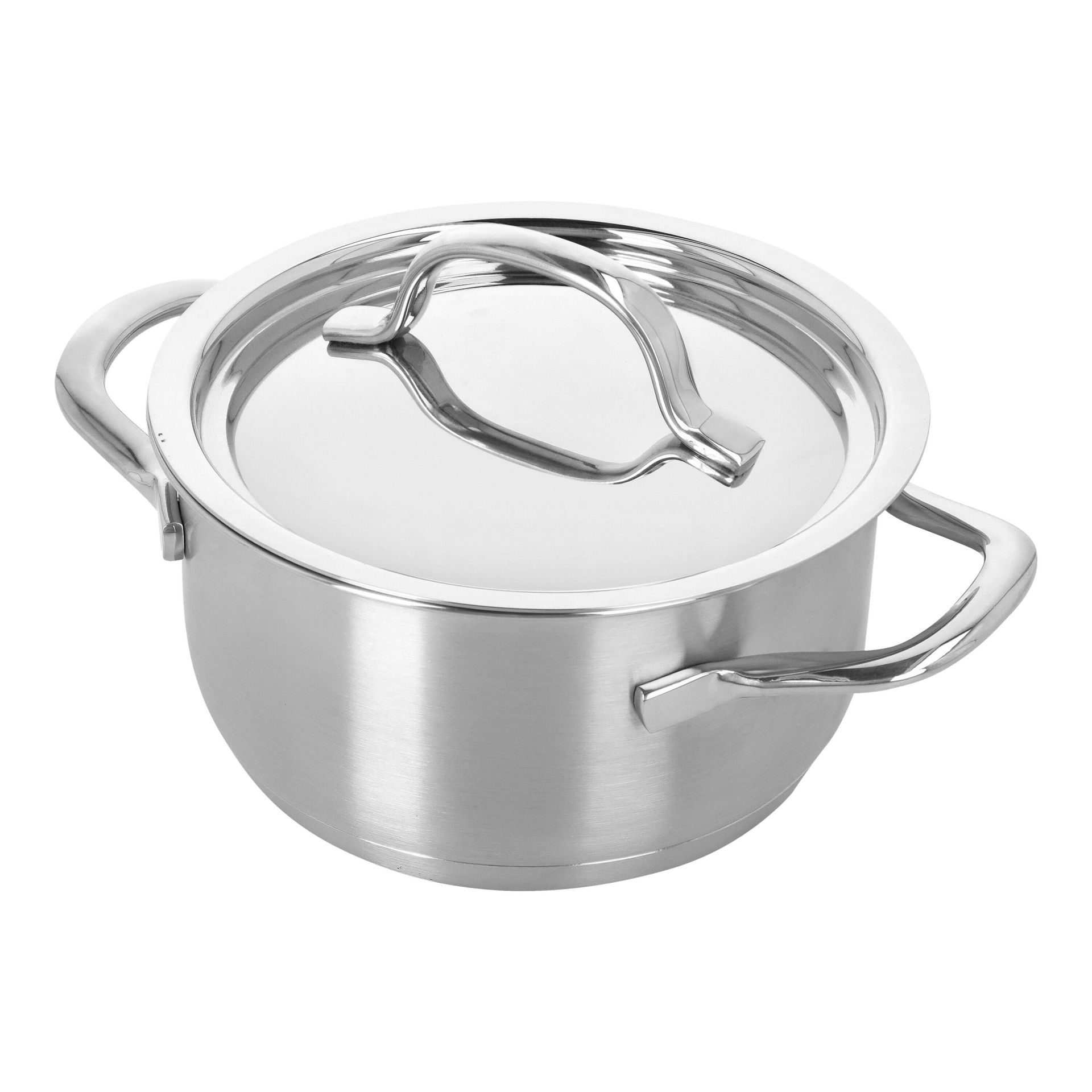 Demeyere Kookpot Resto 3 14cm met Deksel - RVS - 1l - alle Vuren