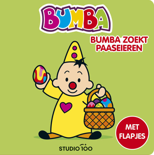 Bumba Kartonboek met Flappen - Bumba zoekt Paaseieren