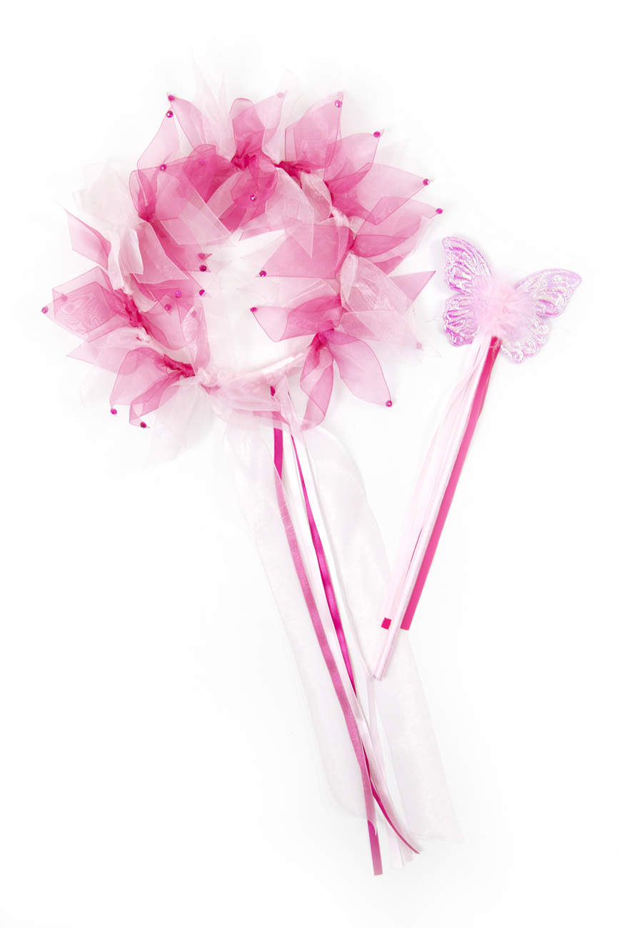 Little Adventures Toverstaf-Kroon Pink Fairy +3 jaar