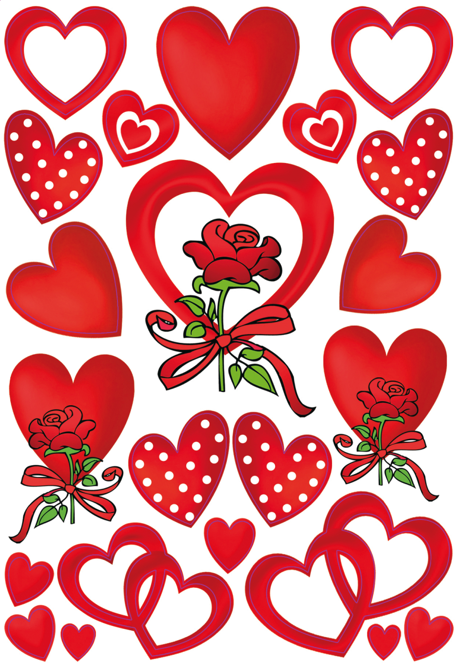 Herma Stickers Decor Love Harten&Rozen