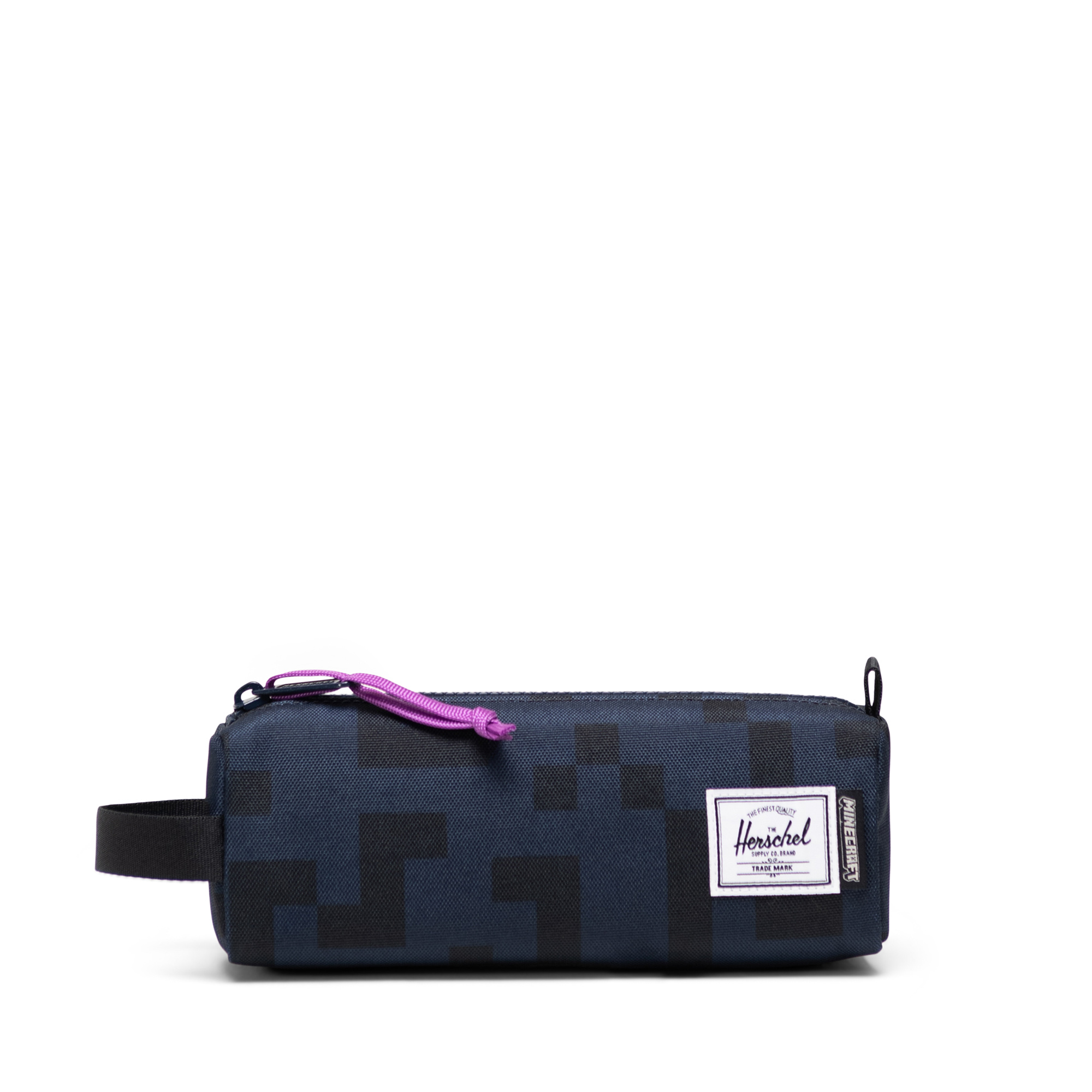 Herschel x Minecraft Settlement Pennenzak Little Herschel Enderman 3x8x2.5 cm