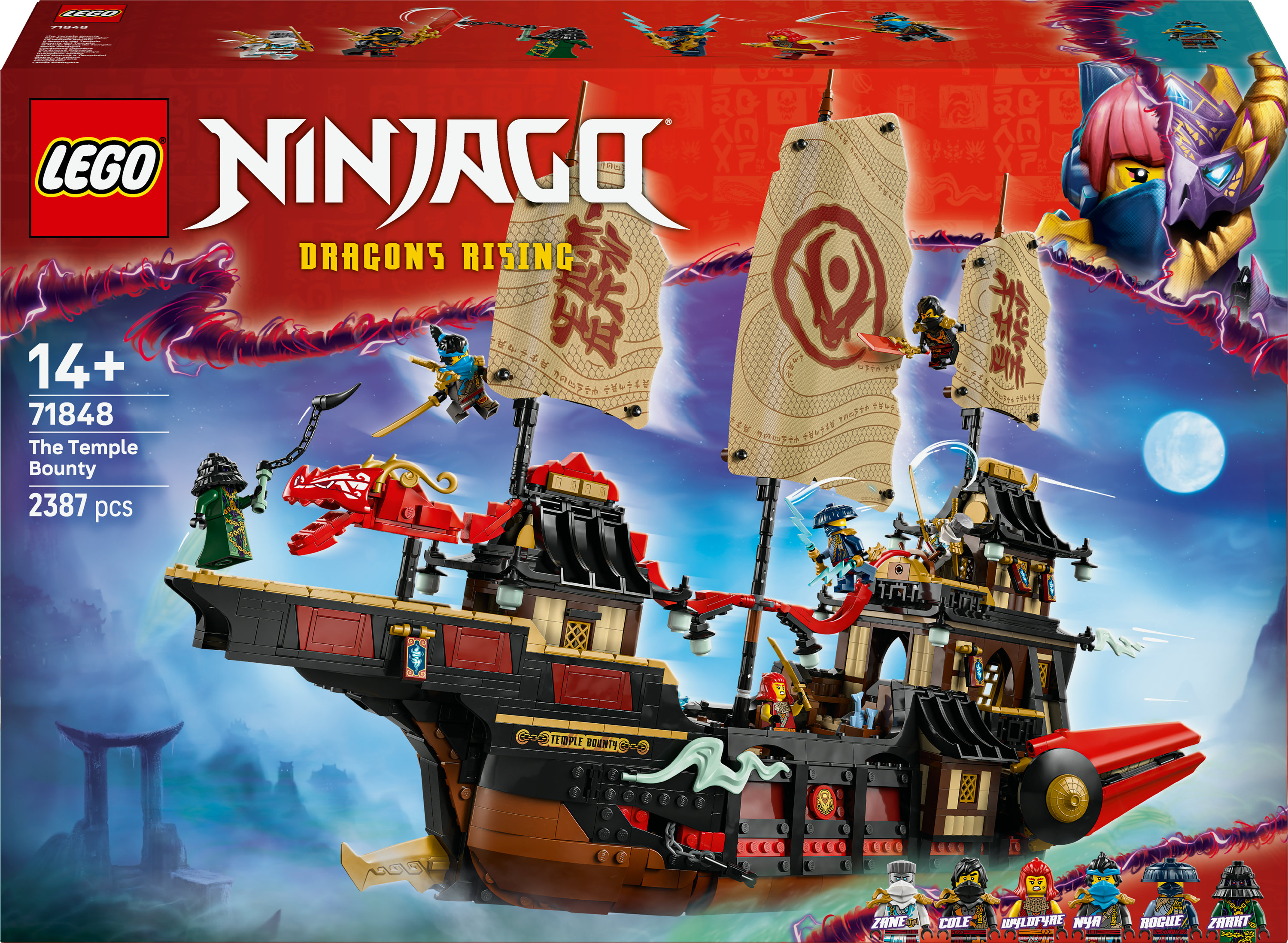Lego Ninjago 71848 De Tempel Bounty 
