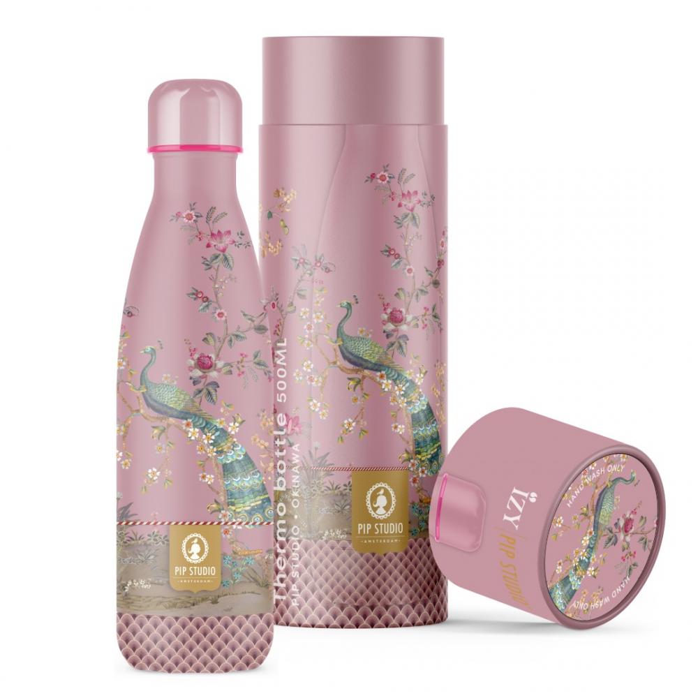 IZY Isoleerfles Pip Studio Okinawa Pink 500ml - 7x27 cm