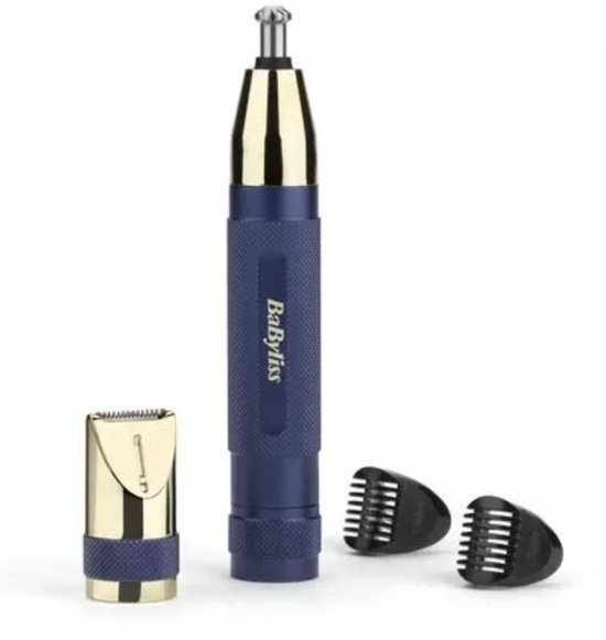 Babyliss Neus- oor- & Wenkbrauwtrimmer met verschillende koppen