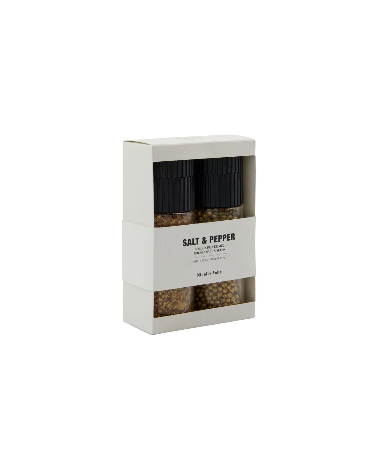 Nicolas Vahé Set Golden Pepper Mix & Salt & Seeds - 86g & 73g