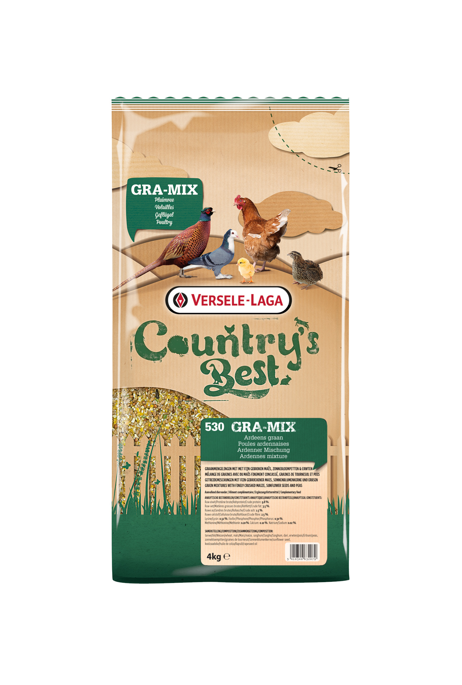Country's Best GRA-MIX Ardeens Graan 4 kg