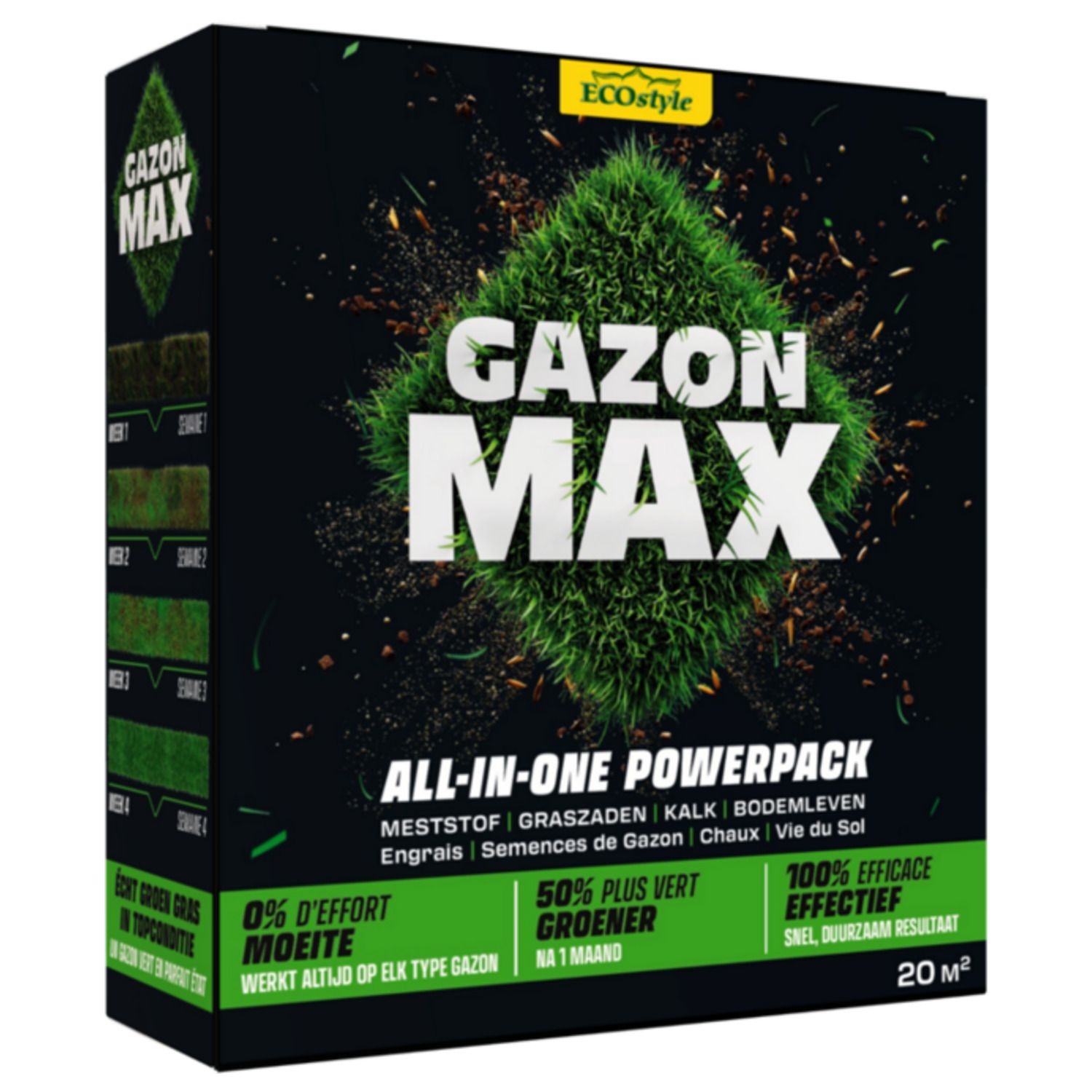 ECOstyle Gazonzaad Gazon Max 1 kg - 20 m²