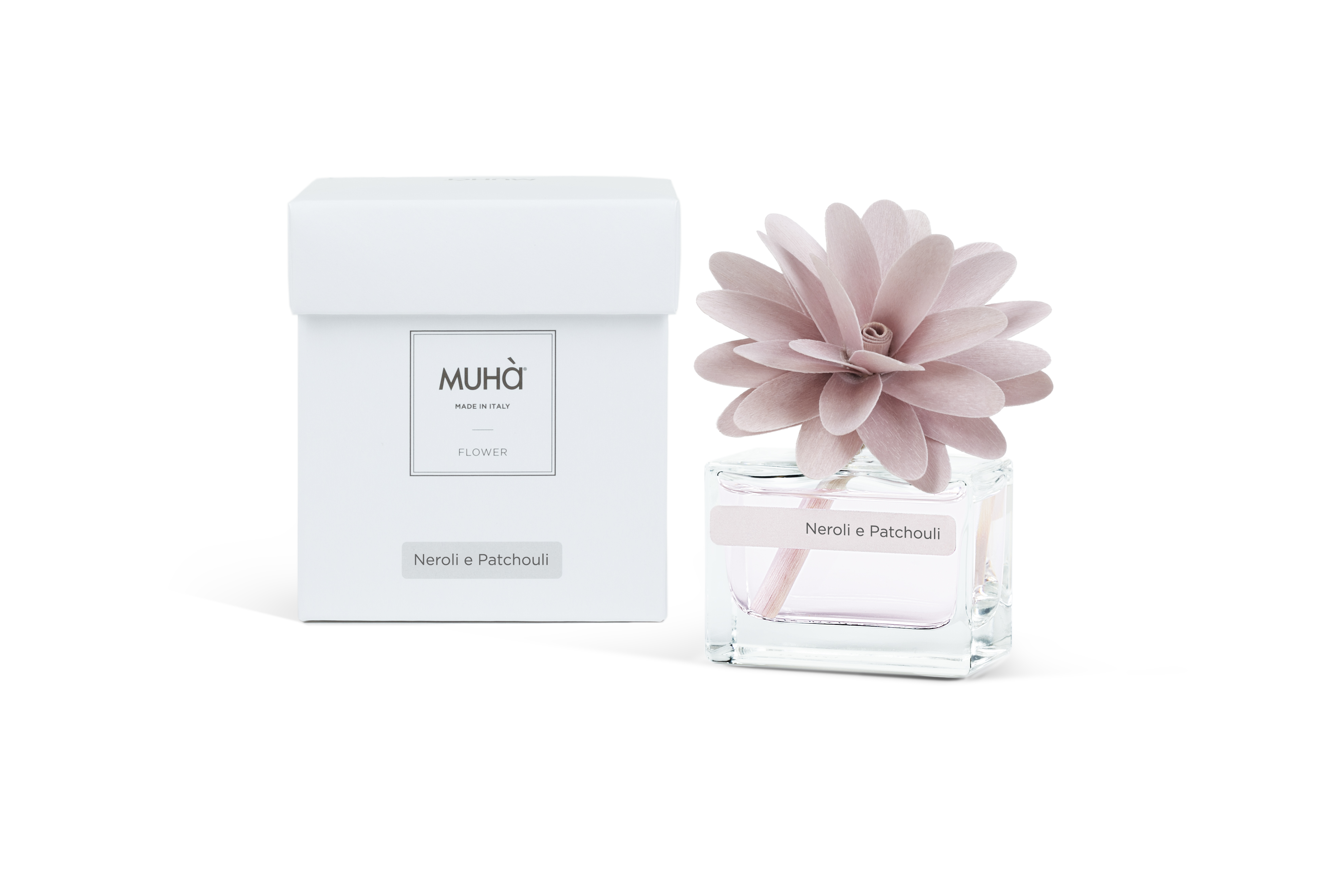 Muhà Geurdiffuser Flower Pink 30ml - Neroli & Patchouli