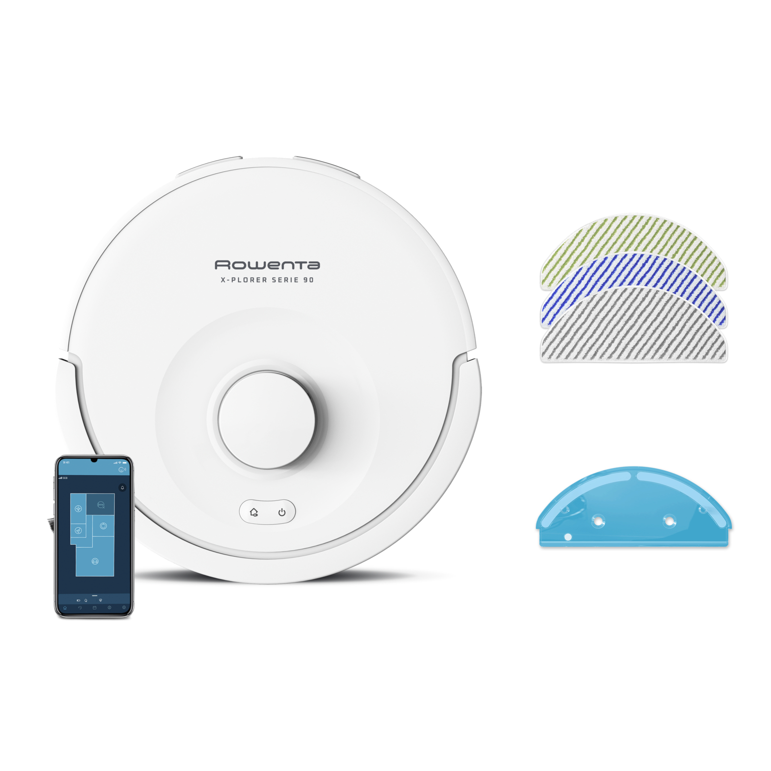 Rowenta Robot stofzuiger X-plorer serie S90, RR8777WH
