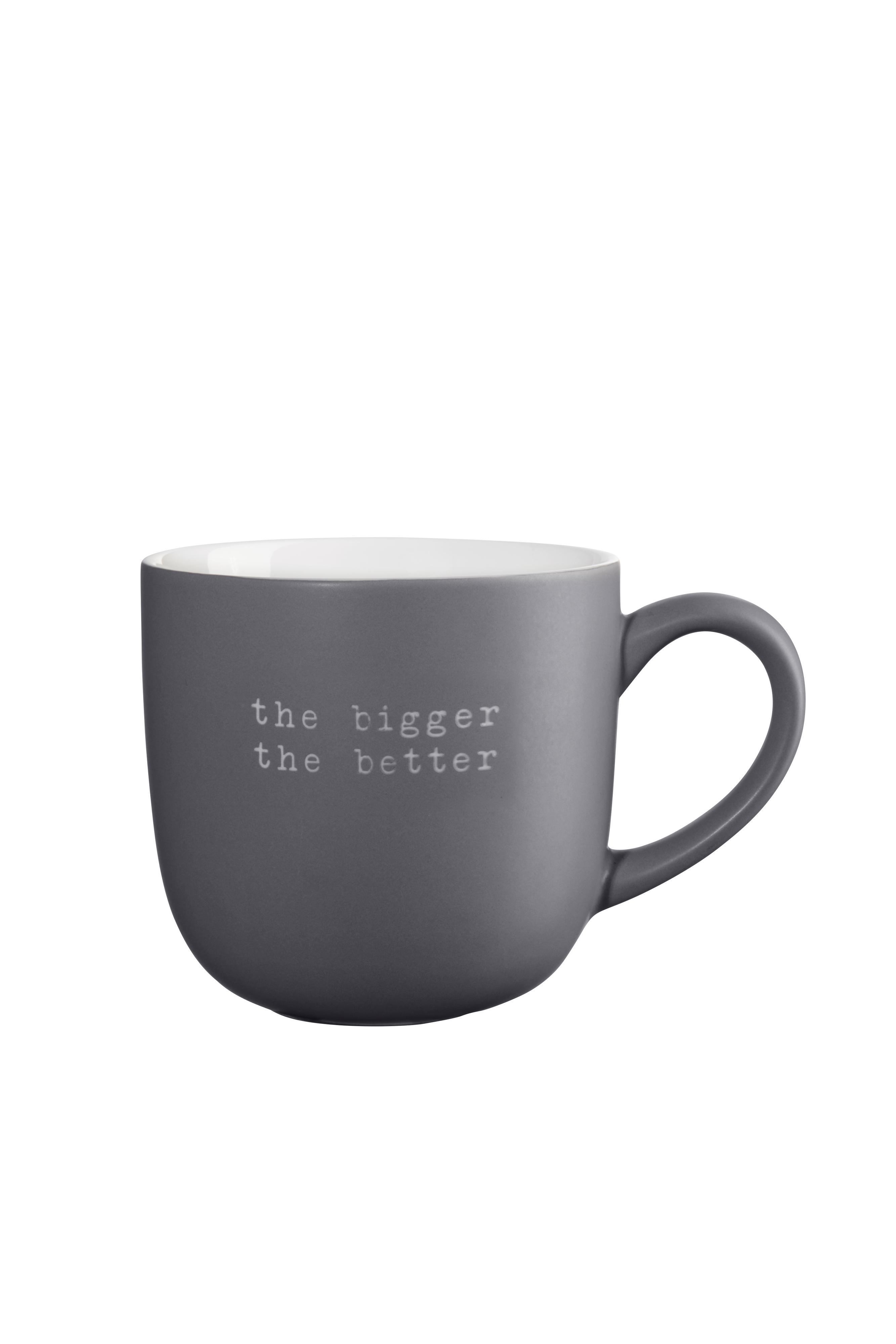 ASA Mok Hey! The Bigger The Better 600ml - New Bone China - 11x10.5 cm
