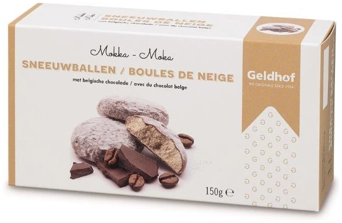 Geldhof Sneeuwballen Mokka 150g