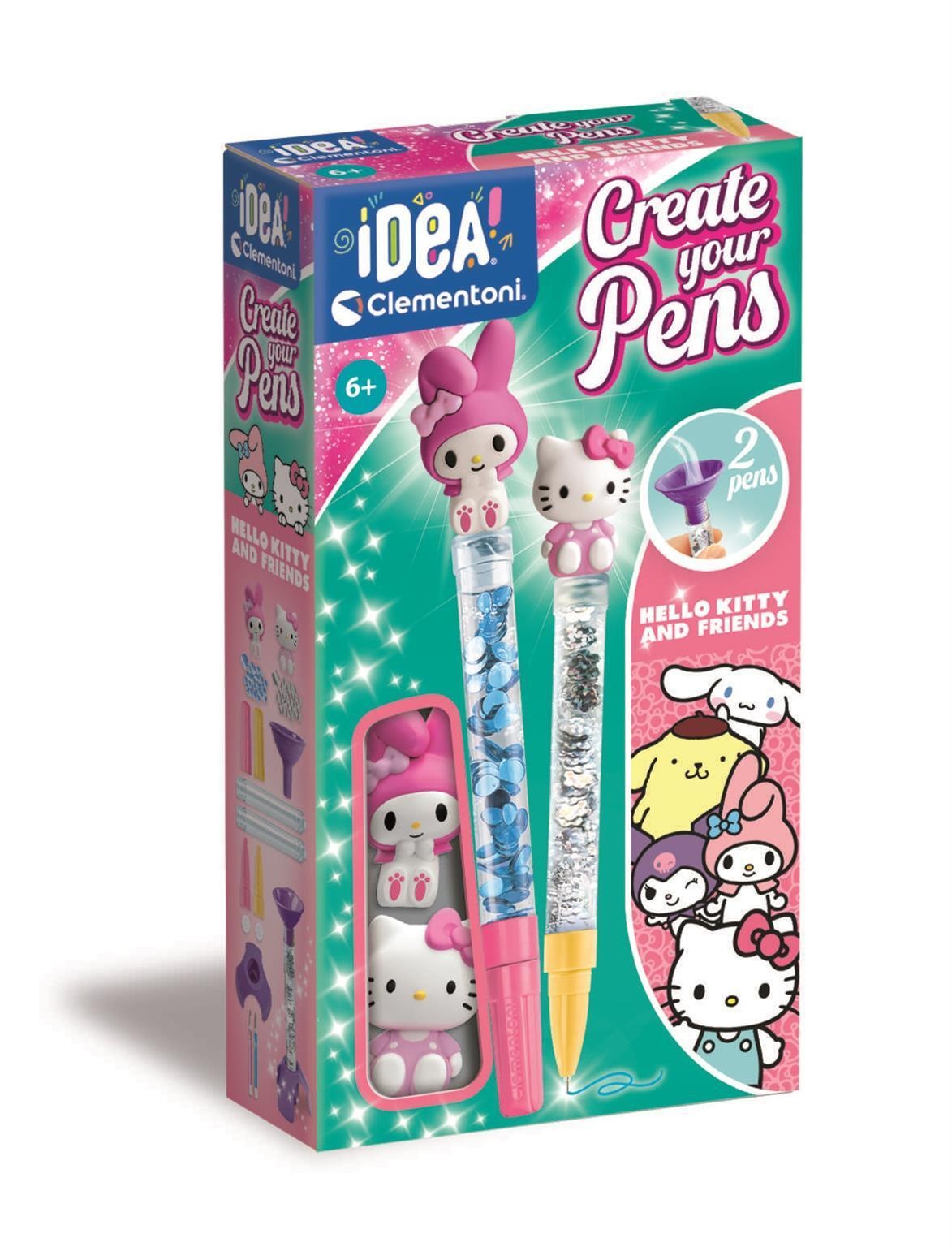 Clementoni Idea, Hello Kitty & My Molody ,2 pack