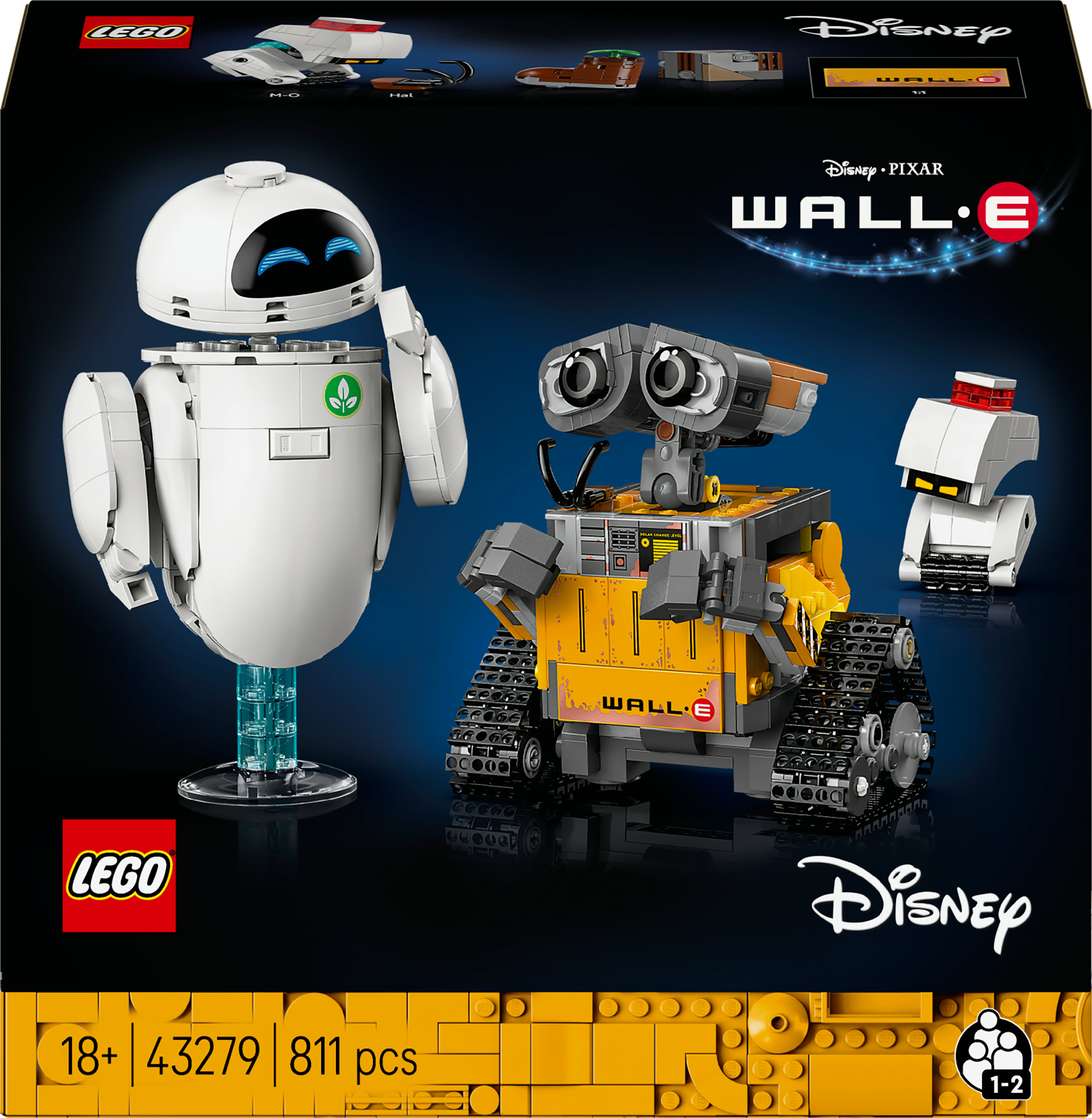 Lego Disney Pixar 43279 WALL-E en EVE