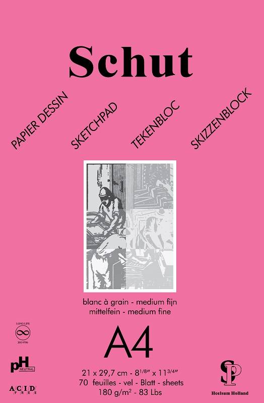 SCHUT Papier A3 Dessin & A Grain 180 g 70 vel