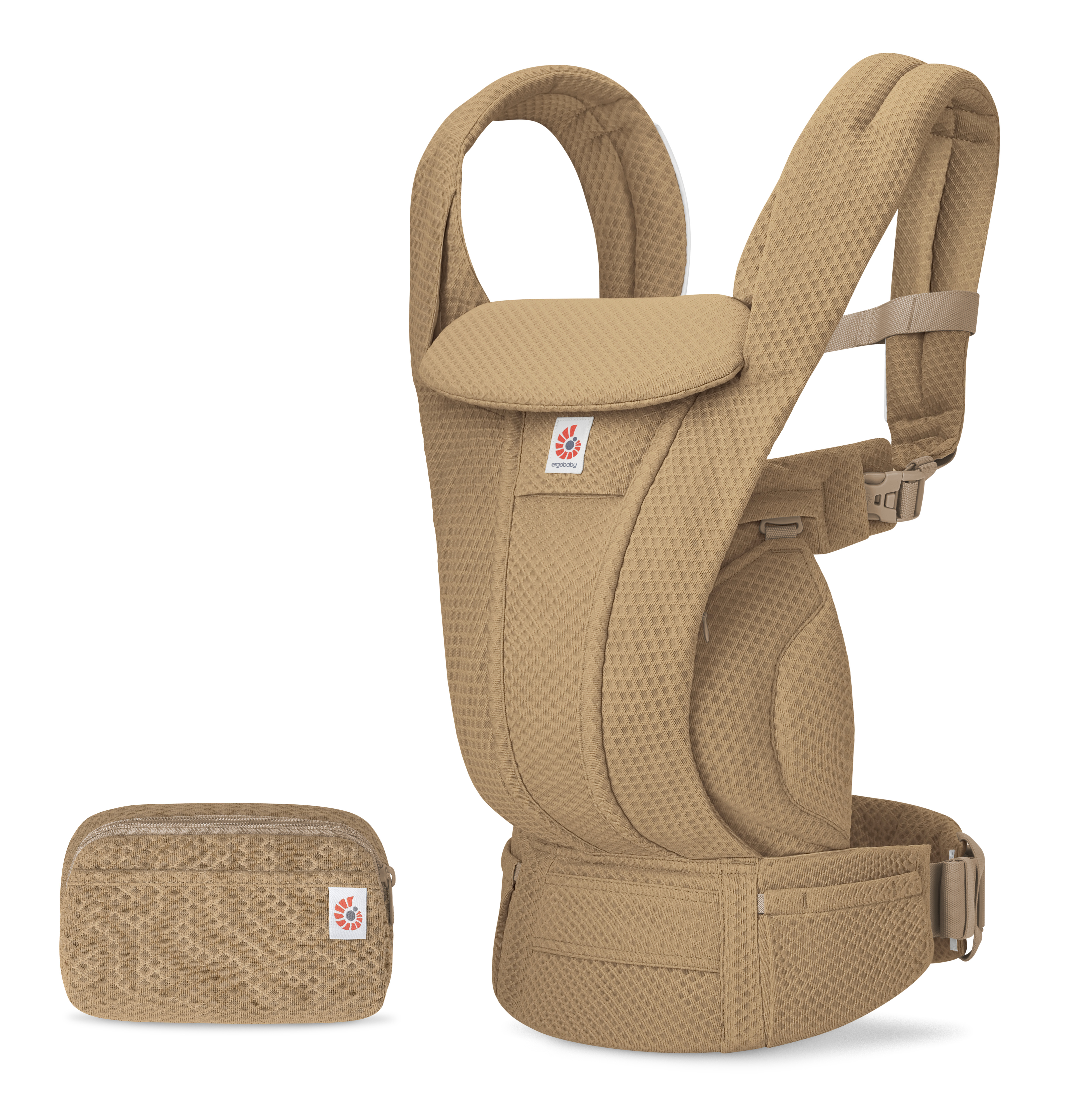 Ergobaby Babydraagzak Omni Deluxe Mesh Camel