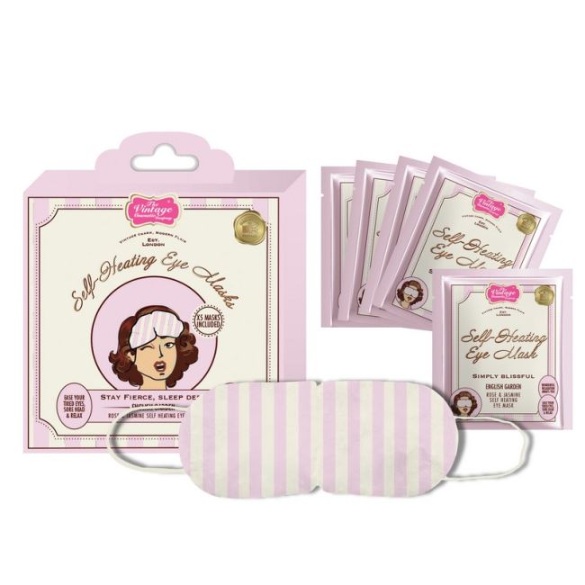 Vintage Cosmetic Oogmasker Opwarmend English Garden 5 stuks