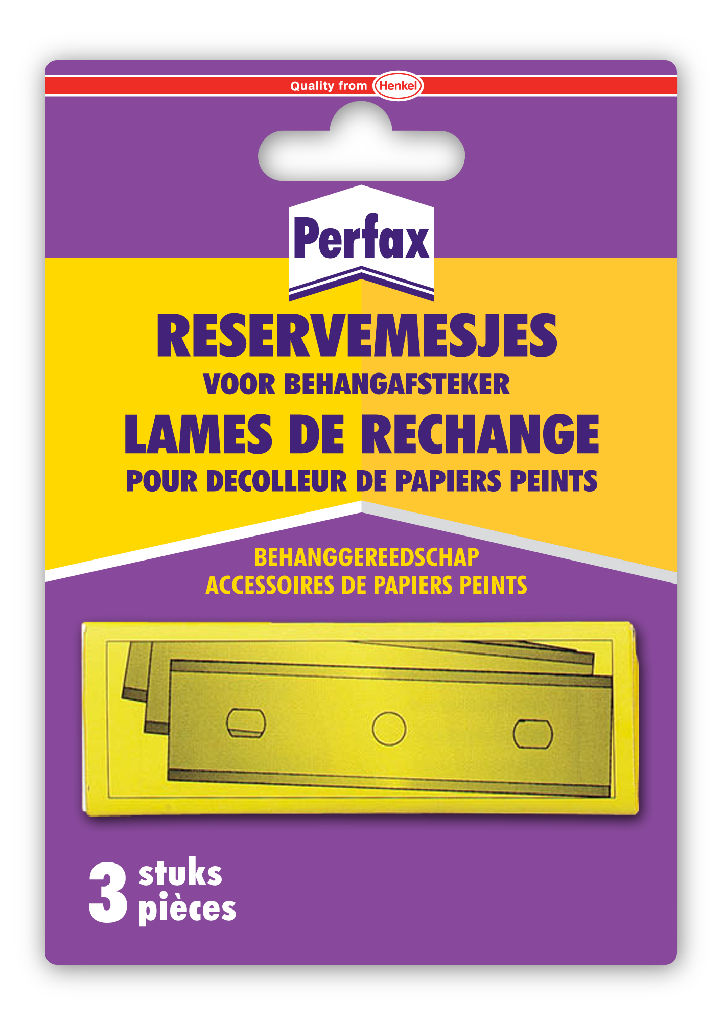 Perfax Powerblade Behangafsteker Refill