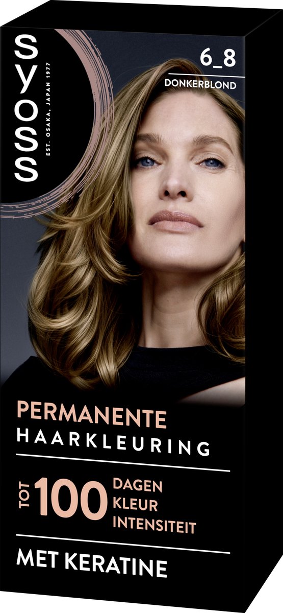 Syoss Haarkleuring 6-8 Donkerblond 115 ml