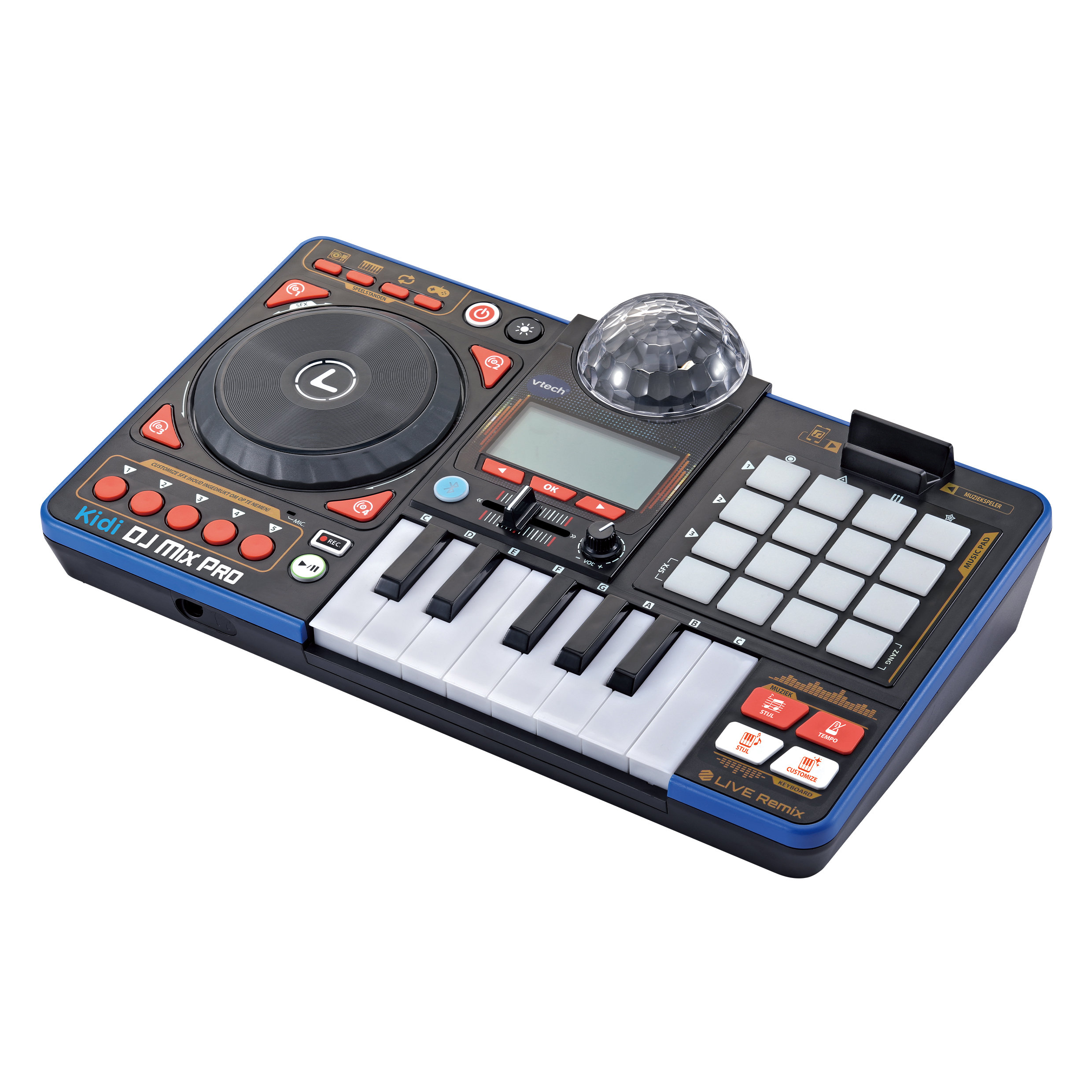 VTech Kidi DJ Mix Pro, maak je eigen muziek als een pro