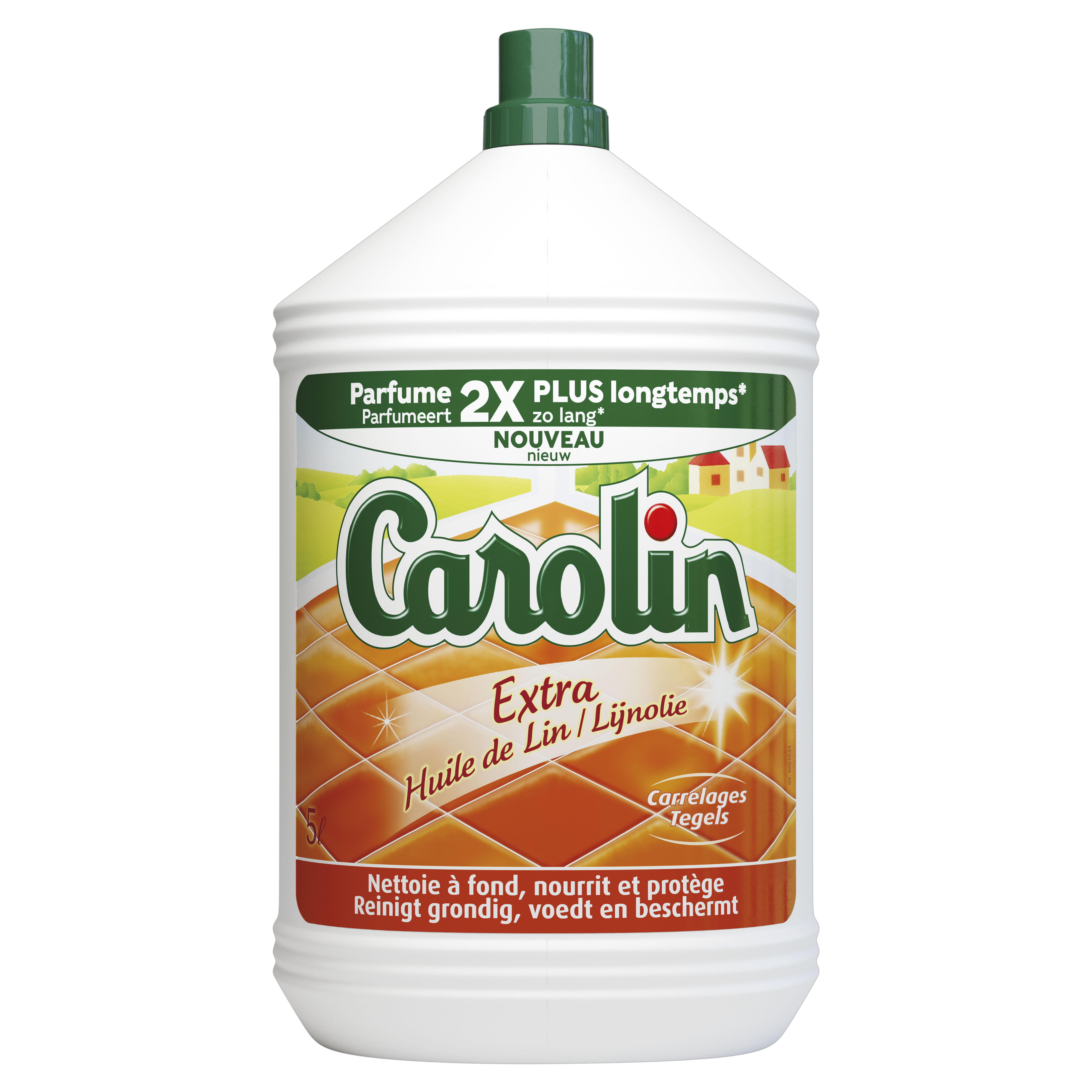 Carolin Vloerzeep Extra Lijnolie 5 l