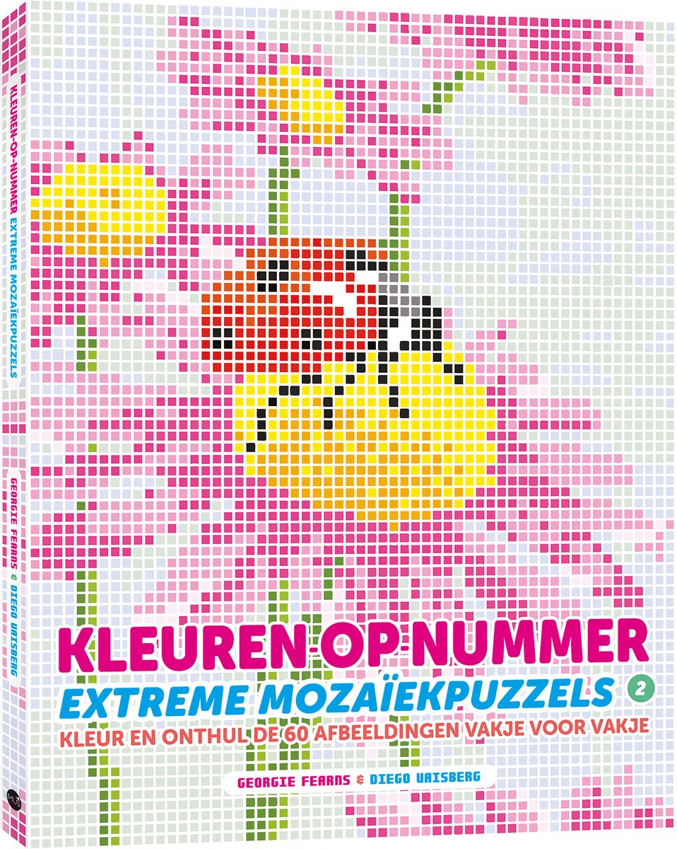 Kleuren op Nummer - Extreme Mozaïekpuzzels 2