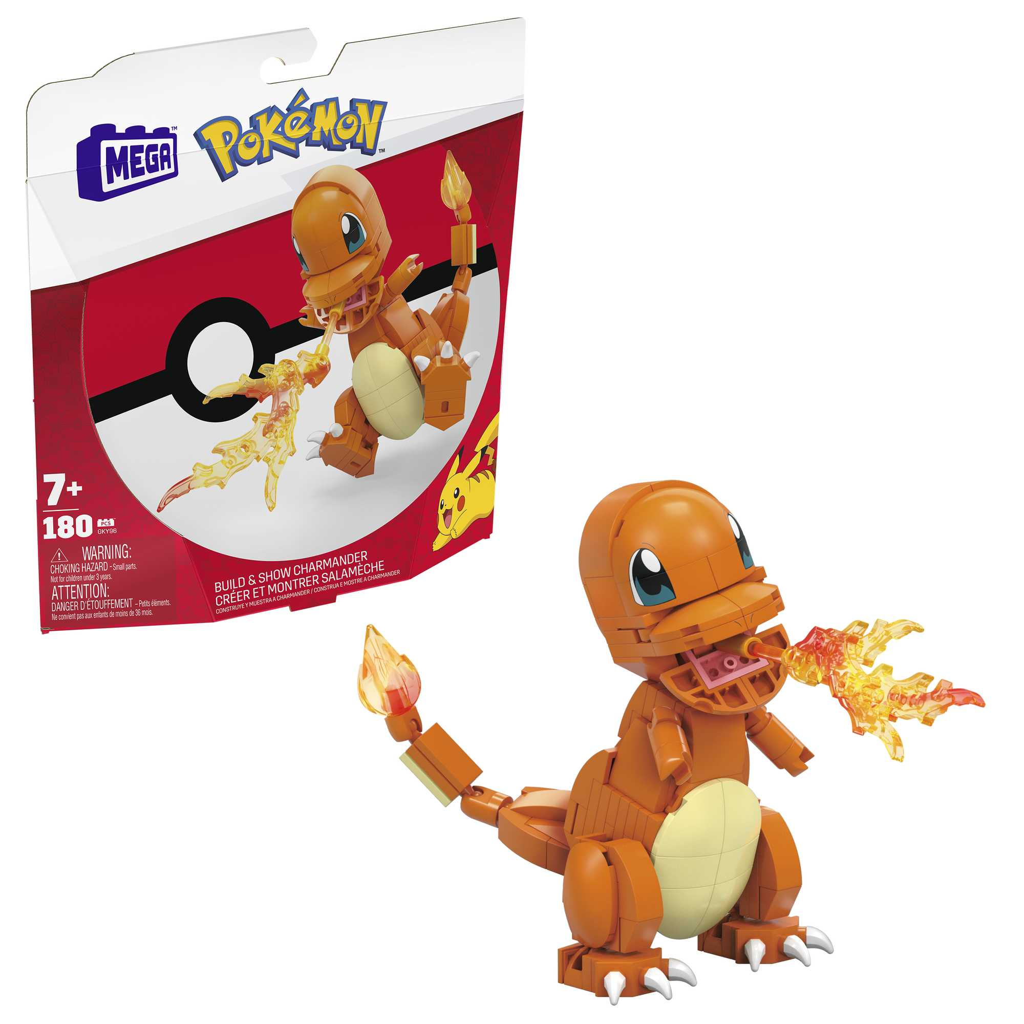 Mega Construx Pokemon Build & Show Charmander