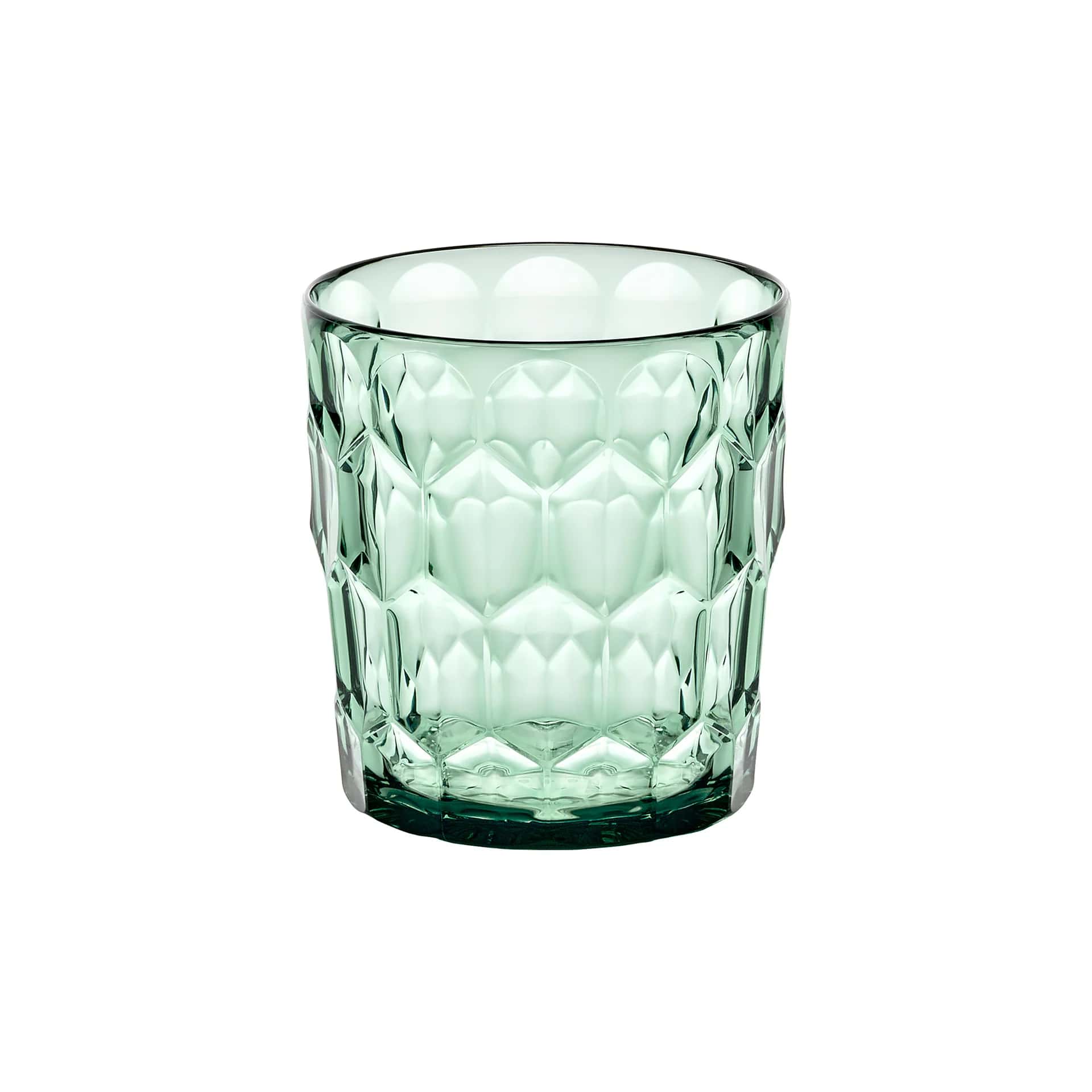 Guzzini Waterglas Vanity Aria Matcha Green 8.5x9.2 cm - Bio-based SAN - Tumbler