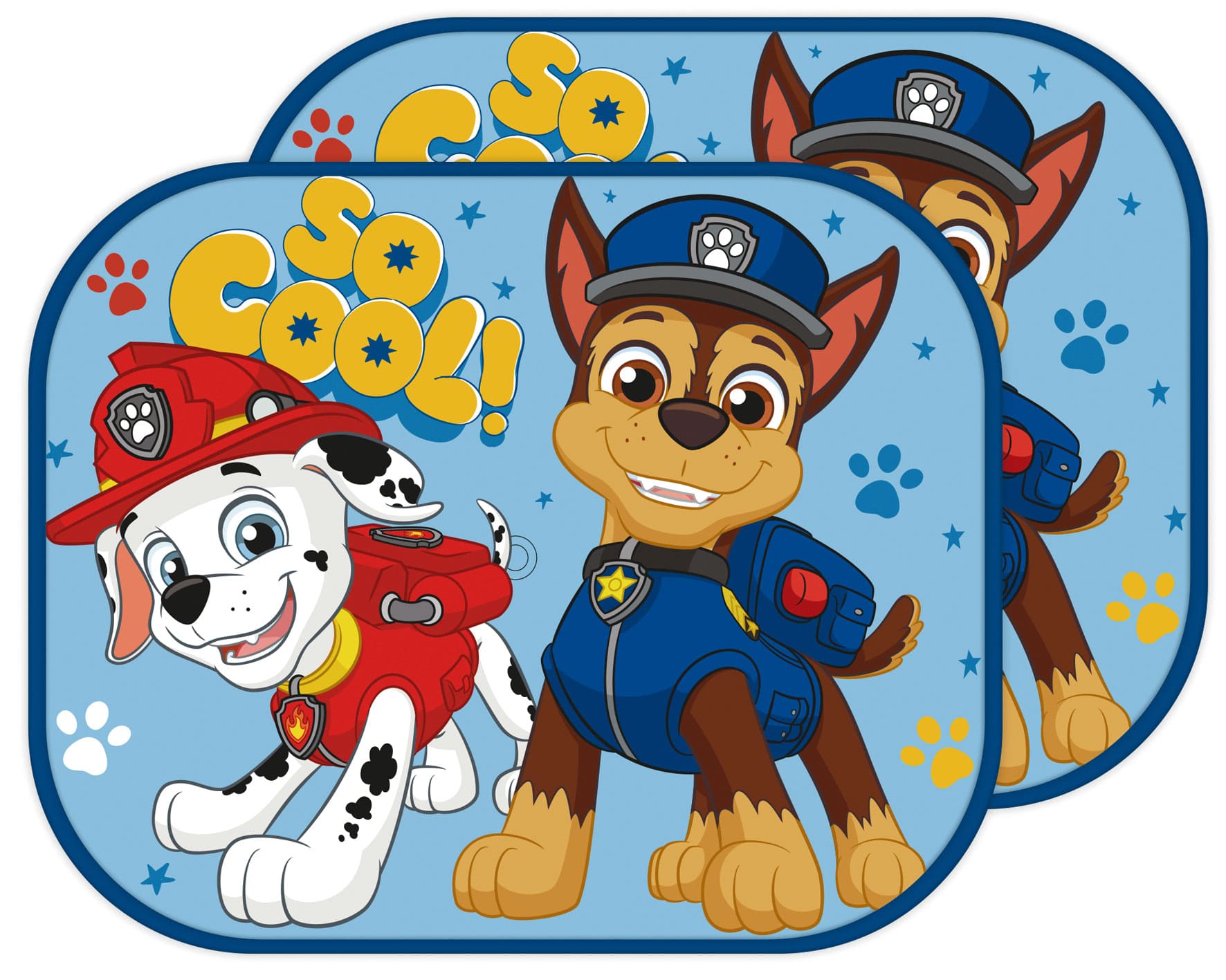 Paw Patrol Auto Zonnescherm 2 stuks