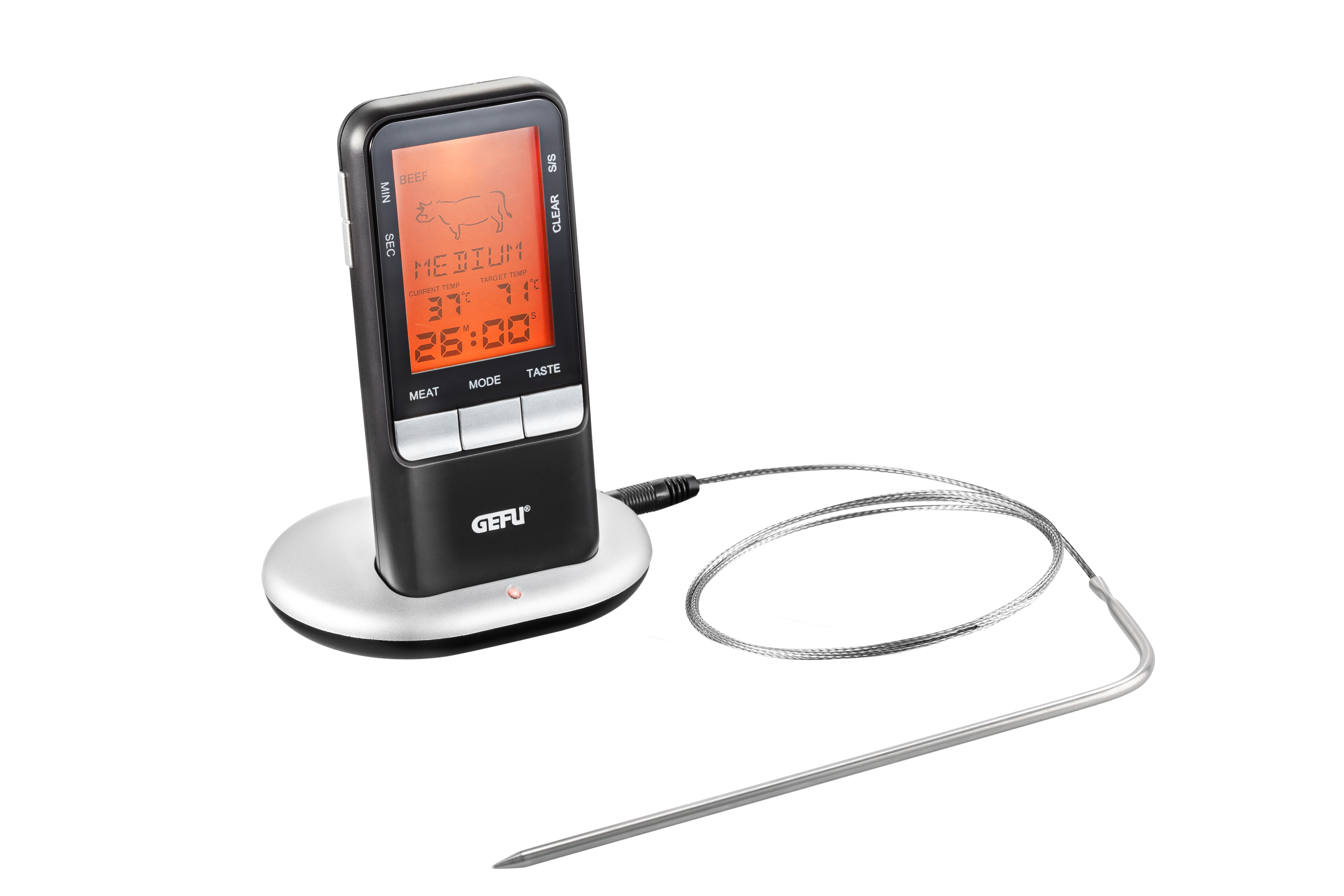 Gefu Braadthermometer met Sonde - RVS